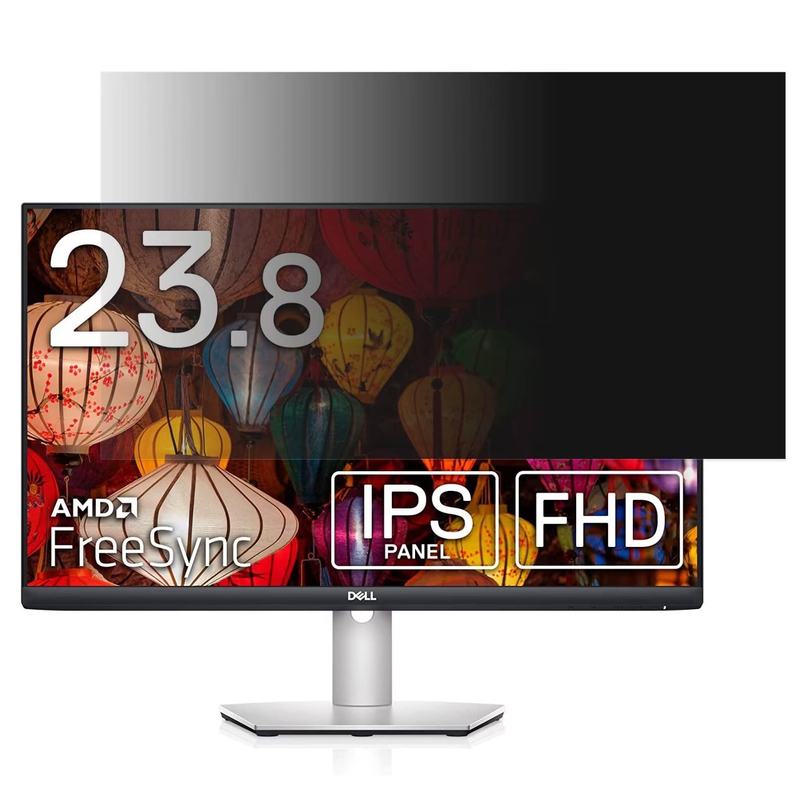 Dell 23.8インチモニター S2421HS（新品覗き見防止フィルター付き） Amazon | Dell ワイドフレームレスモニター S2421HS 23.8インチ 16:9