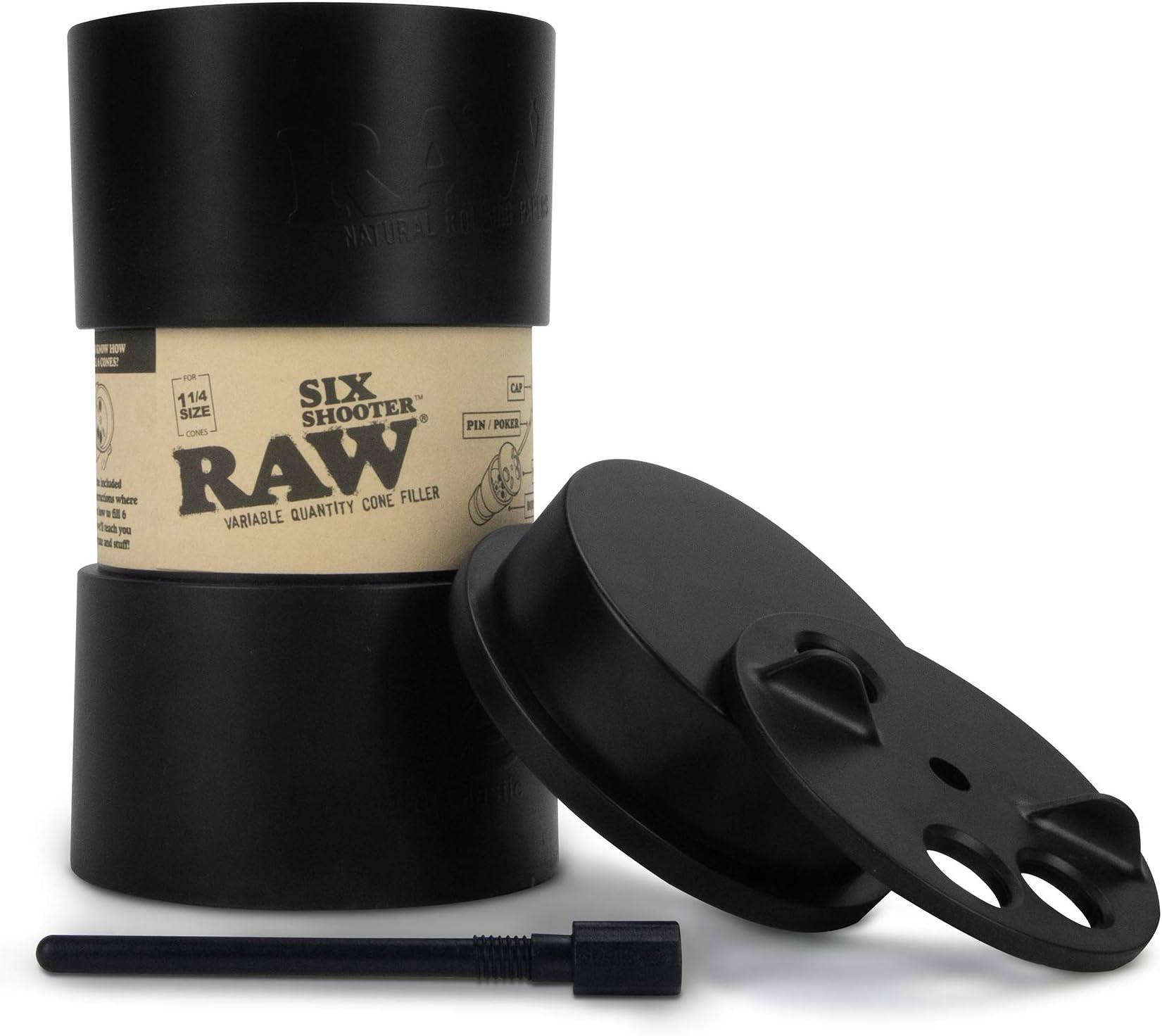 Six Shooter for 1 1/4 Sized Cones | Cone Loader Filling Device | Fills 1,2,3, or 6 Cones at a Time!