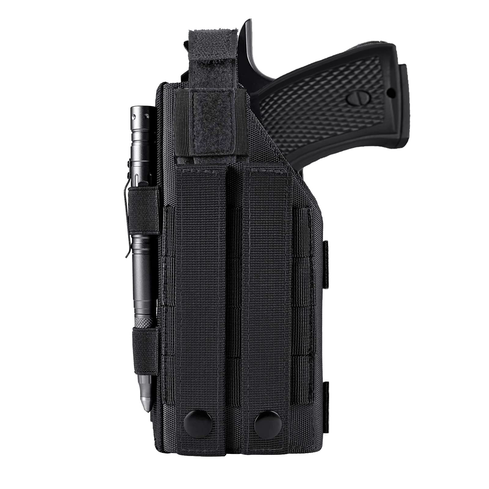 Buy Pistol Pouch Holster for 9mm 1911 Glock Universal Adjustable Hand