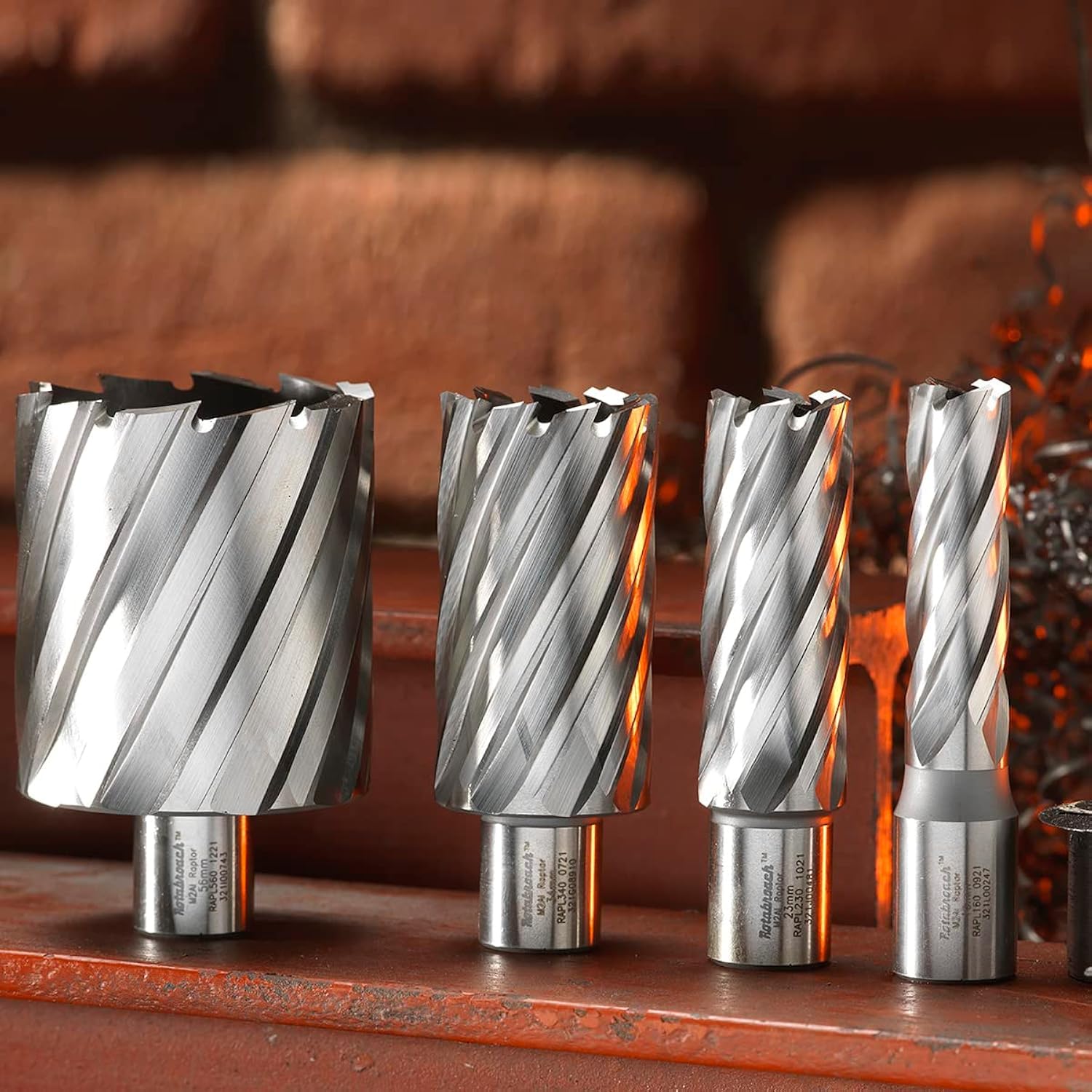 Rotabroach Annular Cutter M2AL Mag Drill Bit - Perfect for Mild and Structural Steel up to 900 N/mm² | M2 Raptor 50mm DOC, 19MM CUTTER — image 1