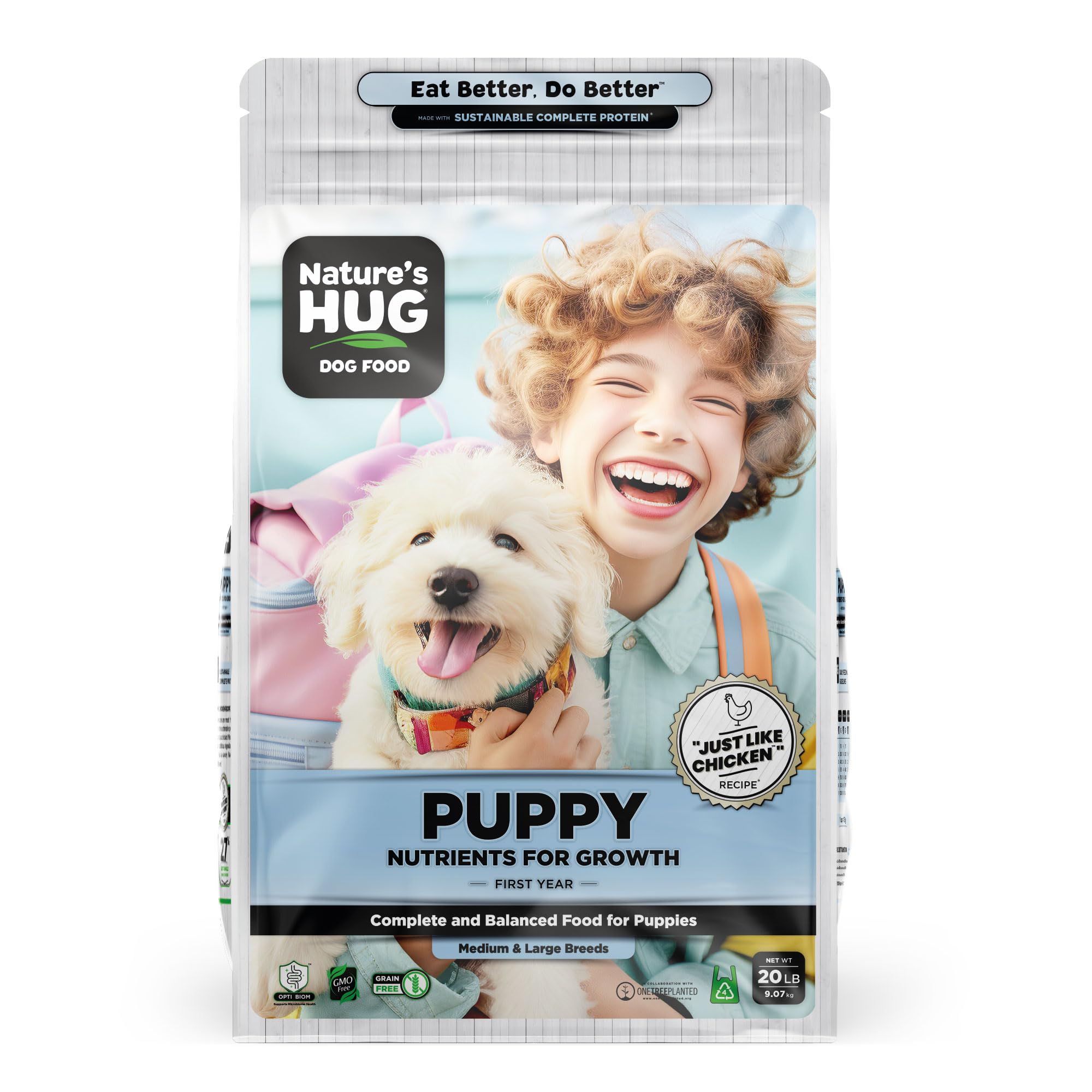 Natures Hug Junior Growth Medium & Large Breed Dry Dog Food - 9.07 kg (B0BNKPG3LQ) Amazon Price History, Amazon Price Tracker