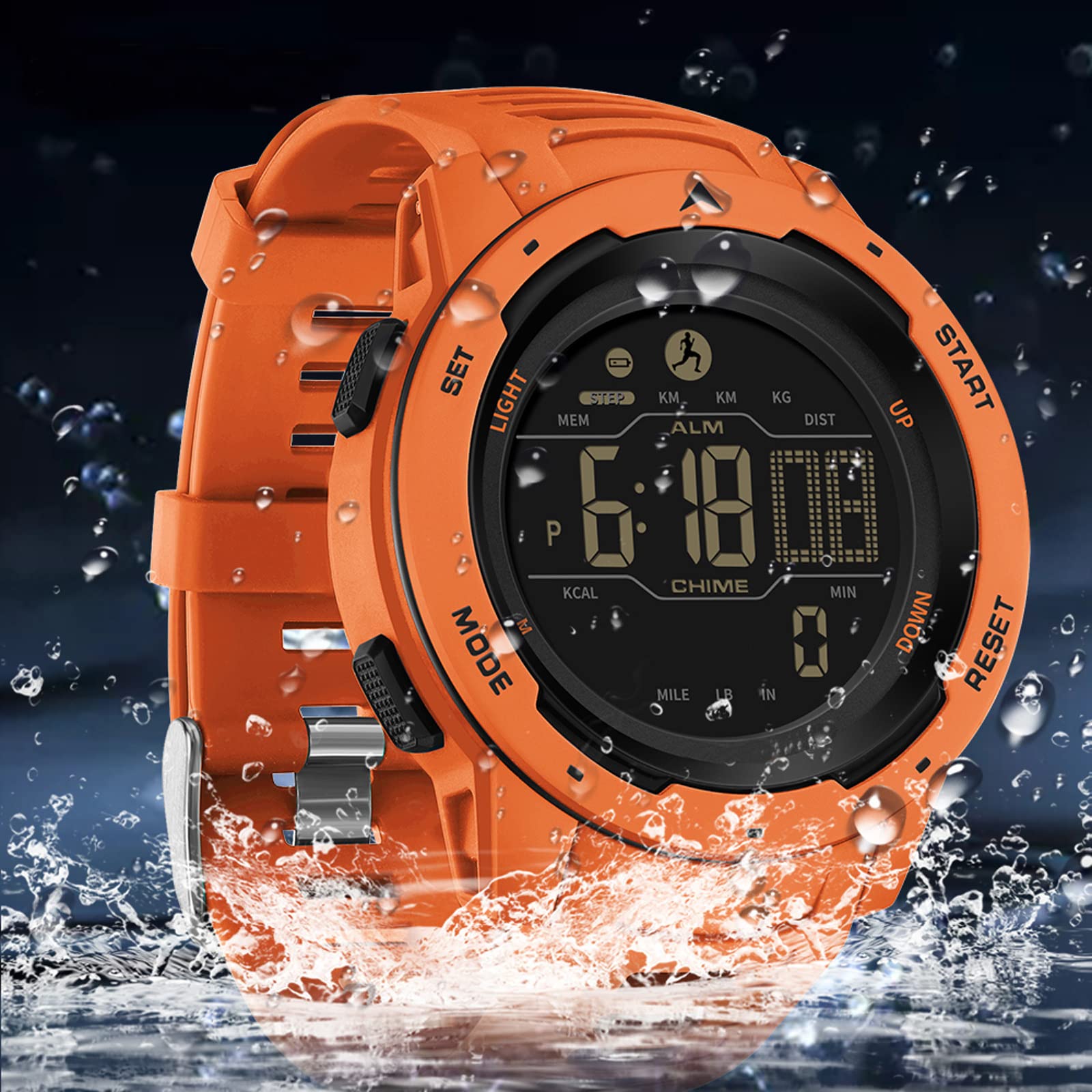 findtime Orologio da polso da uomo, digale e analogico | FindTheDeal