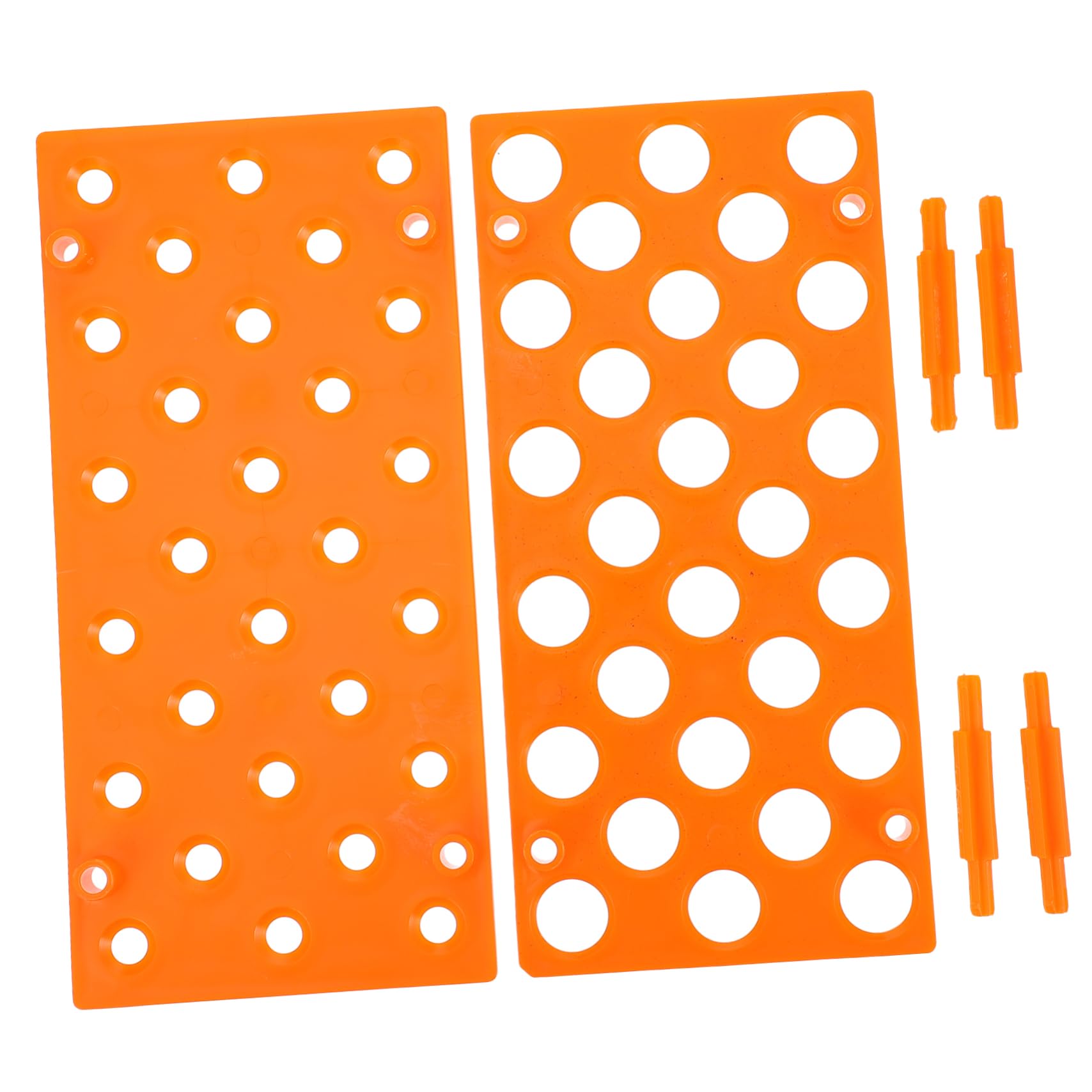 NAMOARLY Shelf 28 Holes Microcentrifuge Tube Bracket Plastic Construction Temperature Resistant Lab Essential