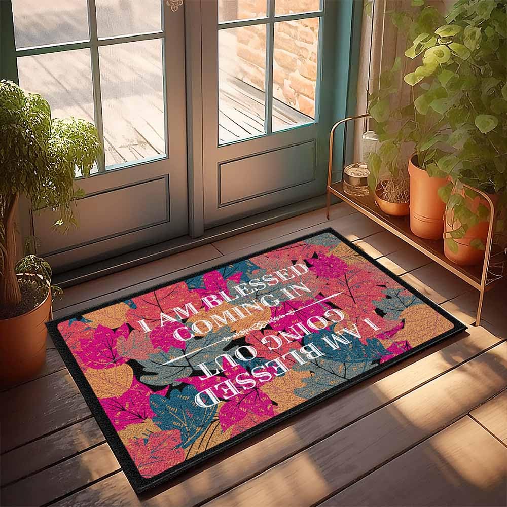 Tapis de bienvenue personnalisé pour sublimer l'entrée de votre maison