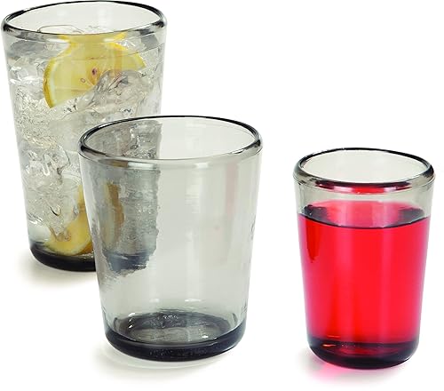 Miniatura 5 de Carlisle FoodService Products MIN544018 Mezclar doble Old Fashioned, 14 oz, Tritan, Humo