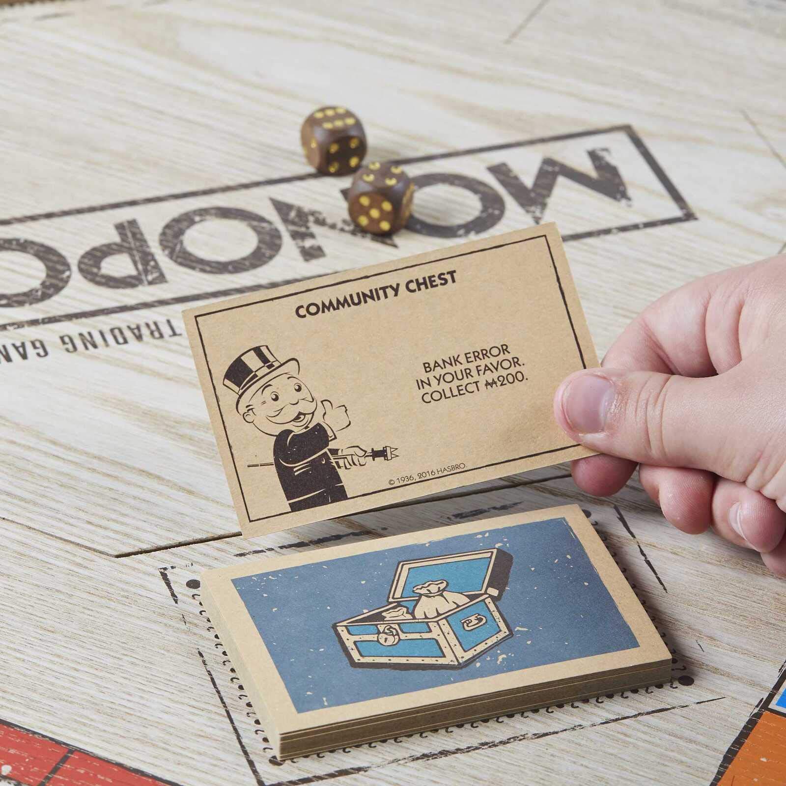 Hasbro Gaming Monopoly Spiel Rustic Series Edition (englische Version)