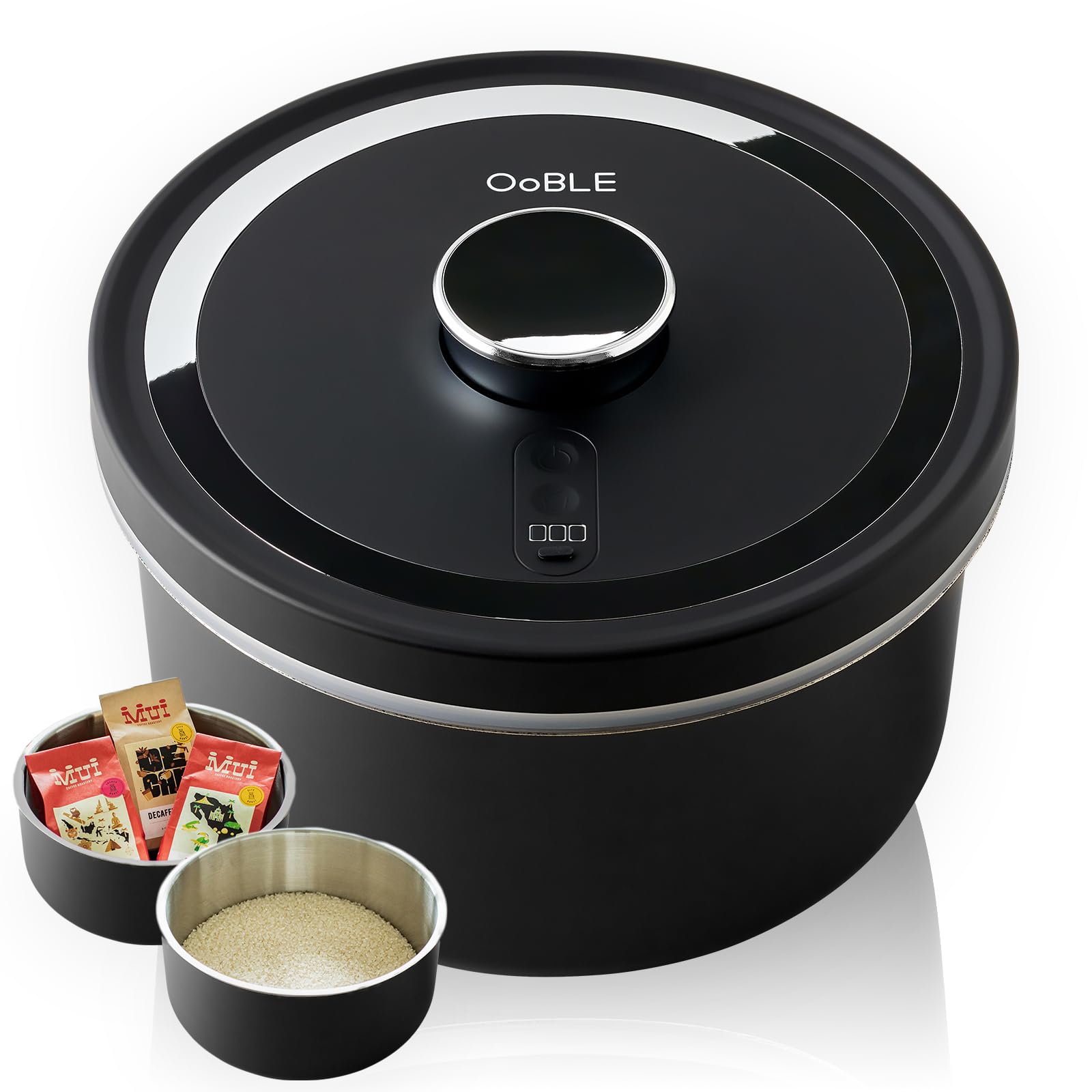 Amazon｜OoBLE(オーブル) 正規品 真空保存容器 米びつ 密閉容器 お米