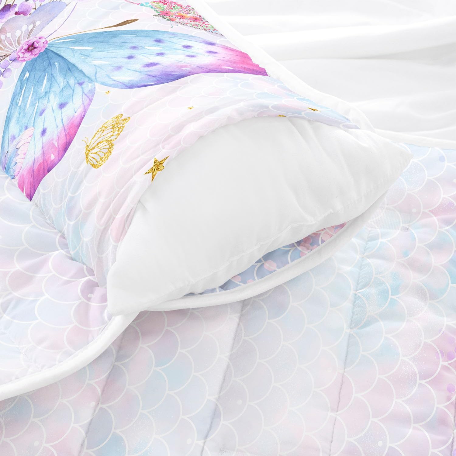 HOSIMA Nap Mat -Butterfly Sleeping Bag with Removable Pillow - Image 3