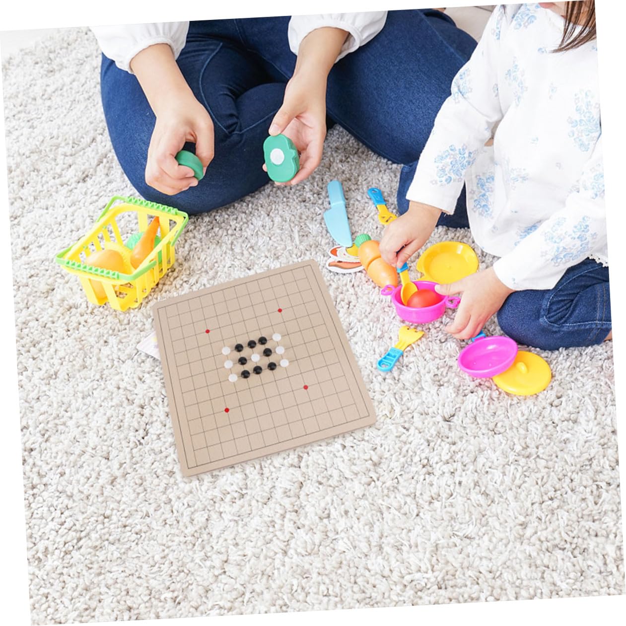 POPETPOP Jeu de Dames en Bois, Jouet Éducatif pour Garçon et Filles, Léger et Sûr, pour Jouer en Famille et Développer la Stratégie