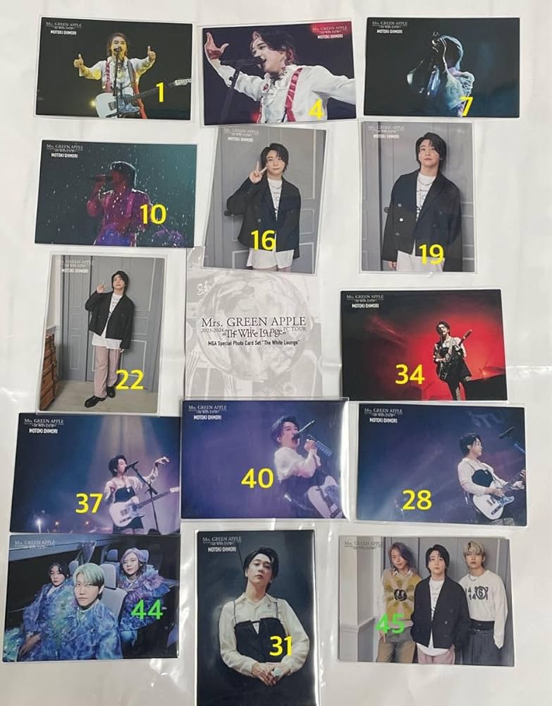 Mrs. GREEN APPLE ミセスフォトカード大森元貴まとめ売り