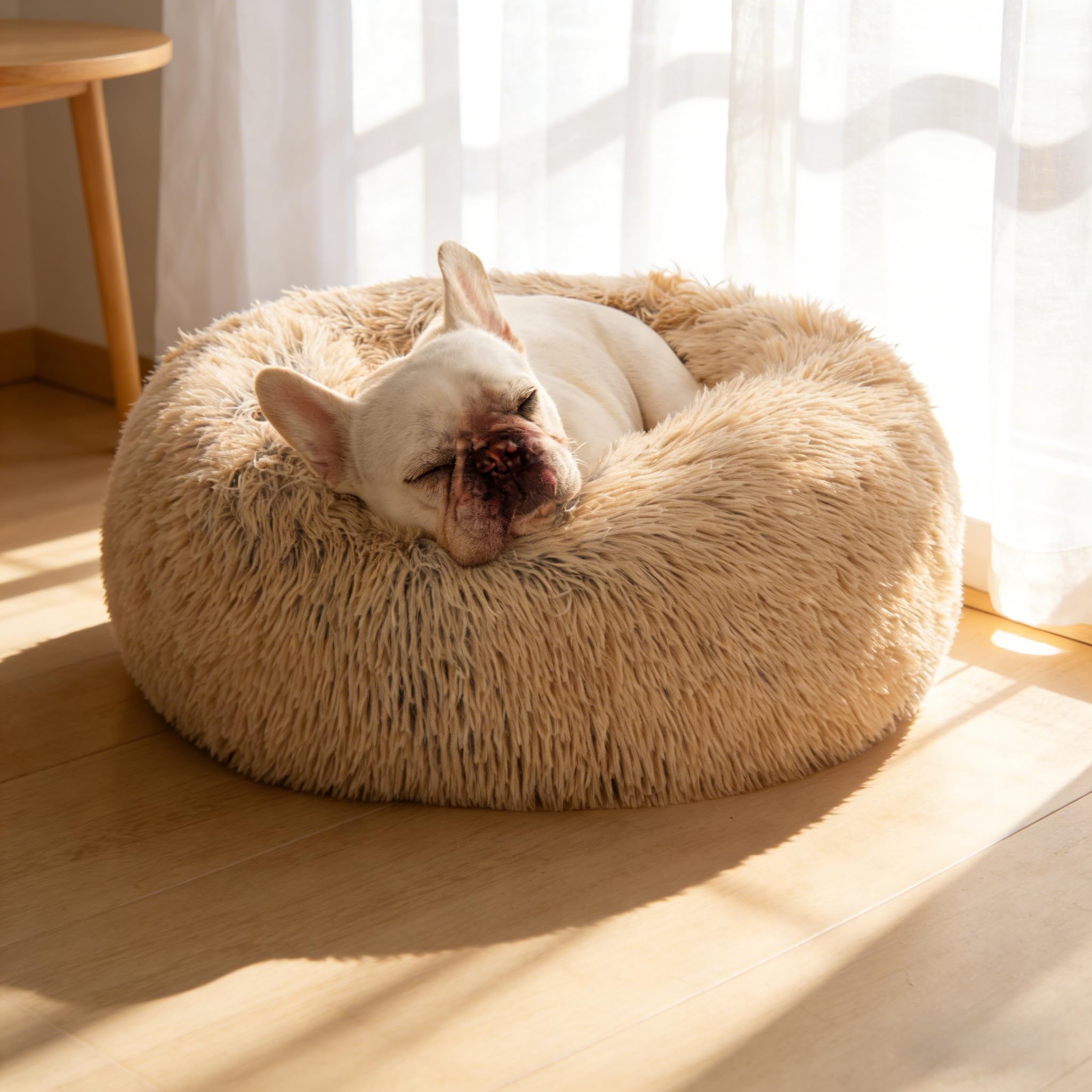 SAVFOX Calming Donut Bed