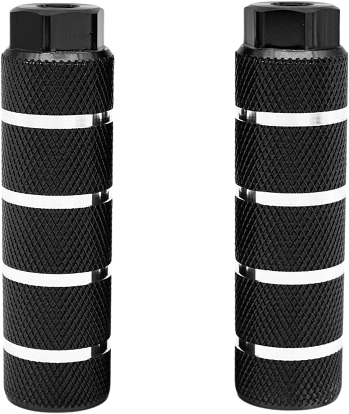 KINSPORY BMX Pegs, Bike Pegs, 10mm - 26 Teeth Aluminum Alloy Stunt Pegs Pack of 2