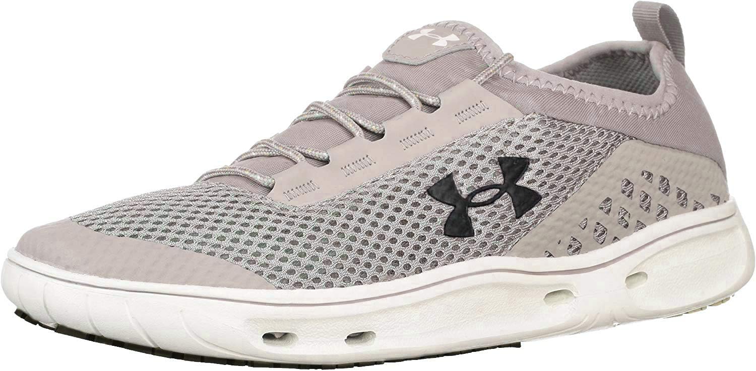 Amazon.com | Under Armour UA Kilchis Water Shoe - Womens, Tetra Gray/Onyx White/Black, 10