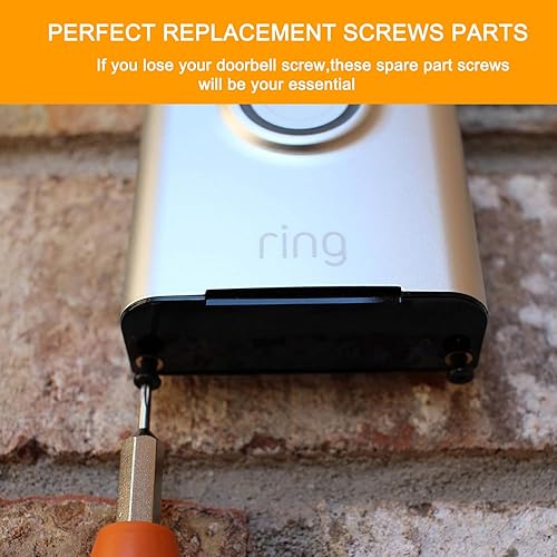 Miniatura 4 de Tornillos de repuesto para timbre de video, tornillos de seguridad compatibles con timbre de video, timbre de video 2 y Pro (4 juegos20 piezas)