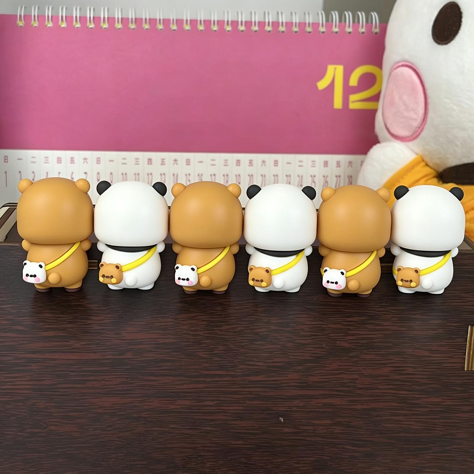 Amazon.com: YOKUSHI 6 PCS Bubu and Dudu Bears Computer Decorations