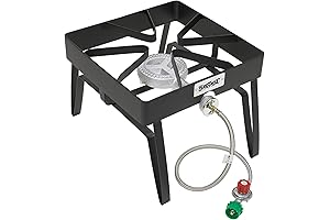 Bayou Classic 16-Inch Banjo Burner Outdoor Patio Stove