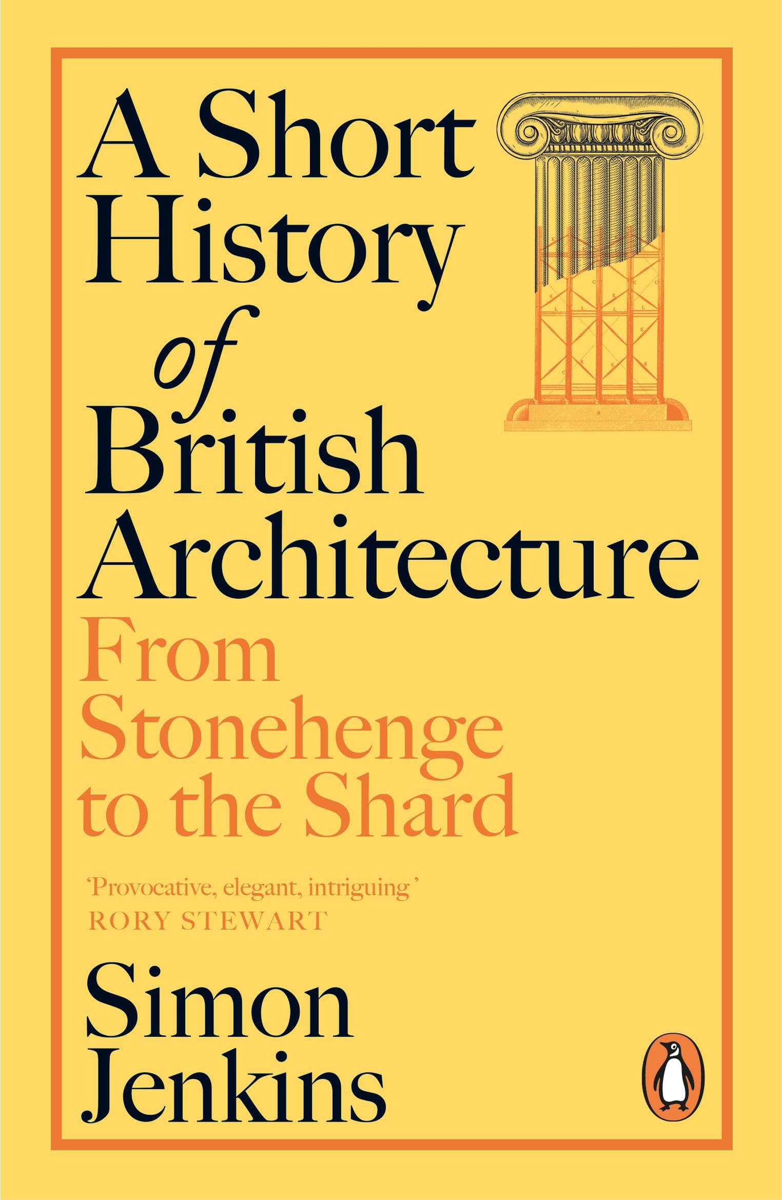 A Short History of British Architecture by Simon Jenkins PAPERBACK 9781405961486