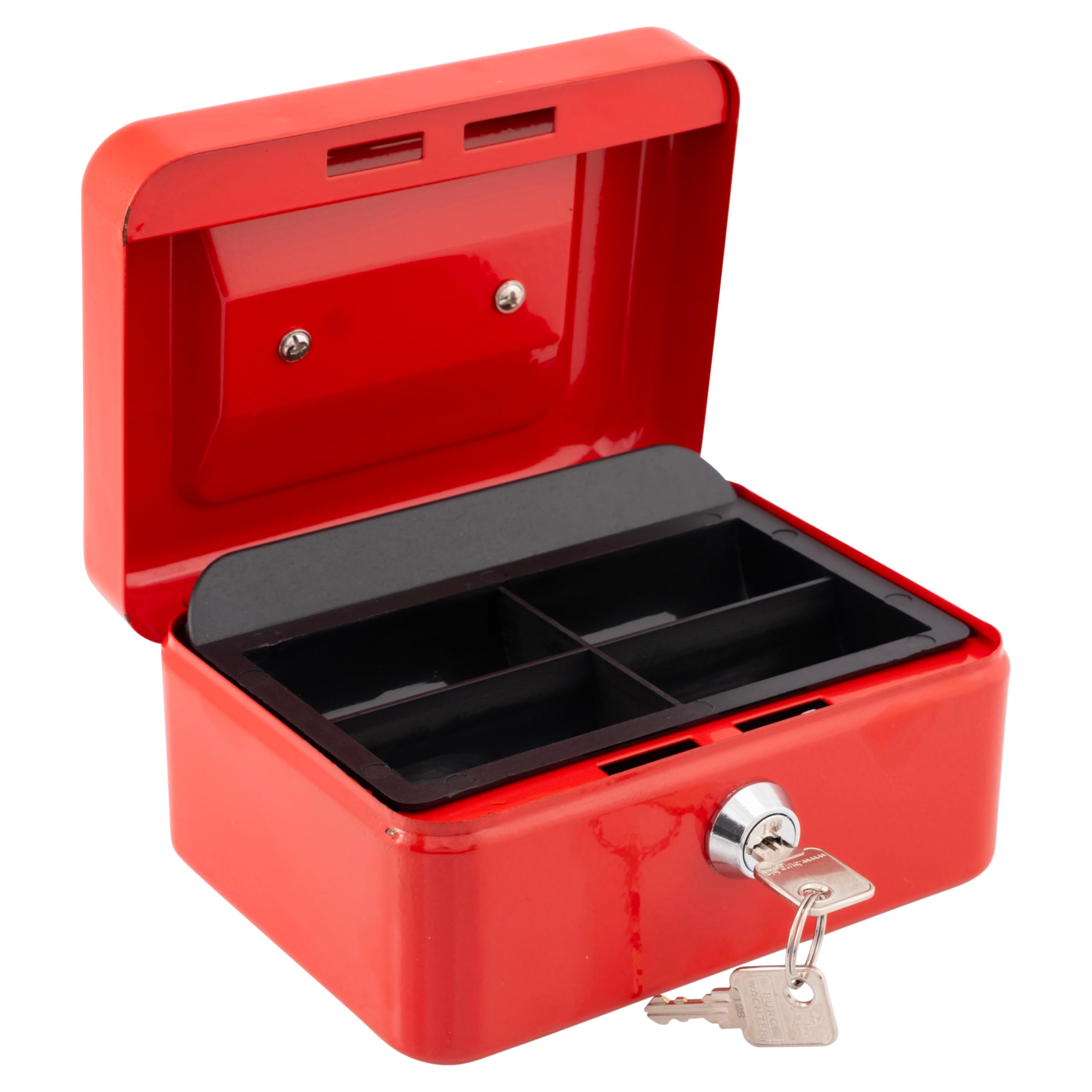 Burg-Wächter Red Burg-Wachter Cb01r Money 5015 6" Cash Box