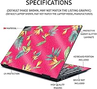 Vista 2 de MightySkins - Skin brillante con purpurina compatible con Microsoft Surface Pro 9 (2022) - Monument Valley Acabado protector duradero