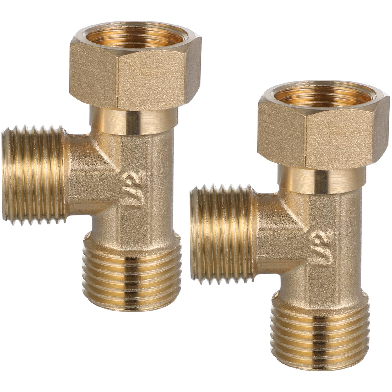 Pièces de valve en laiton VILLCASE pour dérivation de raccord de joint coudé