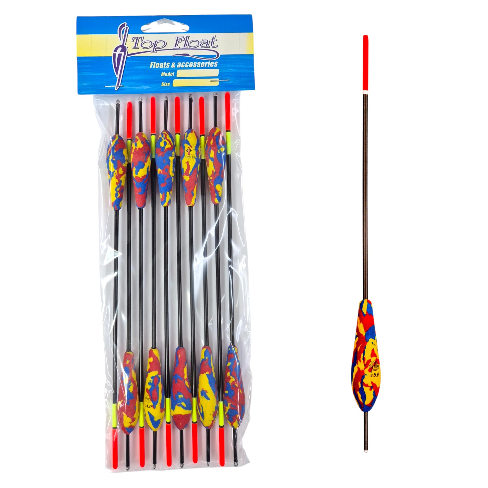 PRO Filstar Angelposen Set - 10 Stück 4g Für Barsch & Forelle