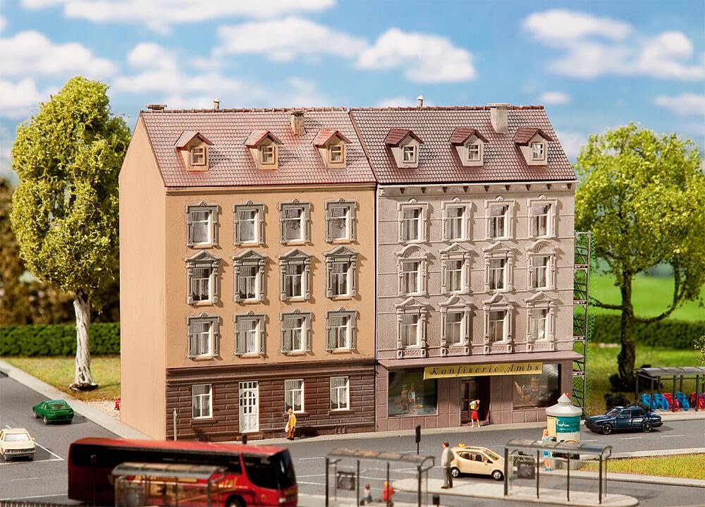 Faller Town Houses (2) Building Kit II N Gauge 232311