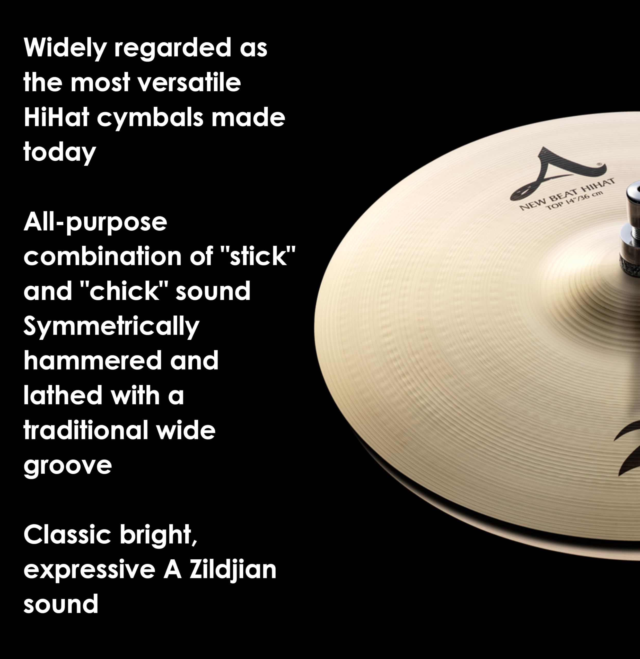 Amazon.com: Zildjian, 14 inches Hi-Hat Cymbals, 14