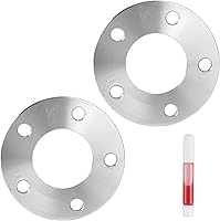 Vista 162 de KAX Espaciadores de rueda 4x4, adaptadores de espaciadores de rueda de 1" con pernos de 1/2" x20, diámetro del cubo de 59 mm, 2 piezas para Xpress