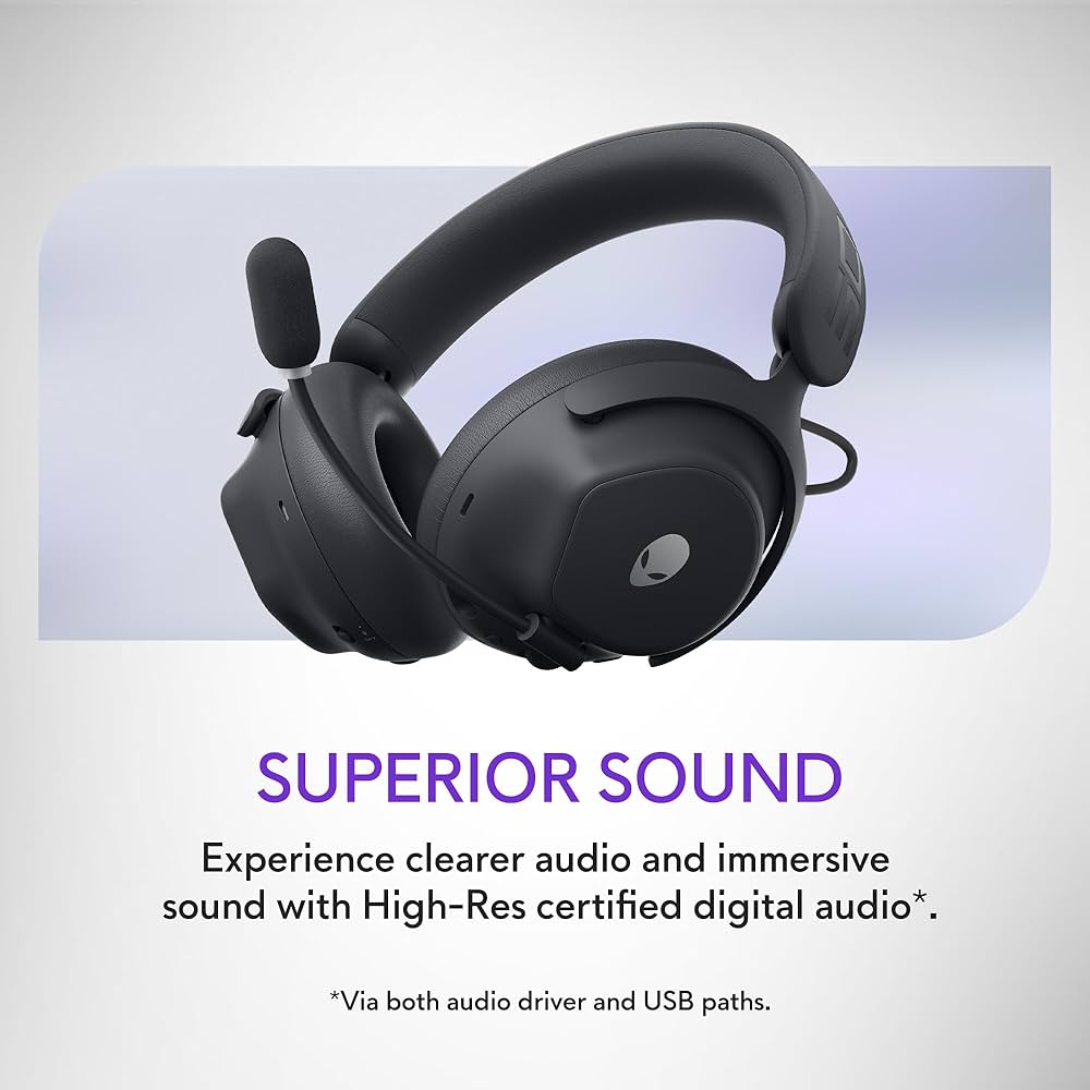 Amazon.com: Alienware Pro Wireless Gaming Headset - Wired/Wireless