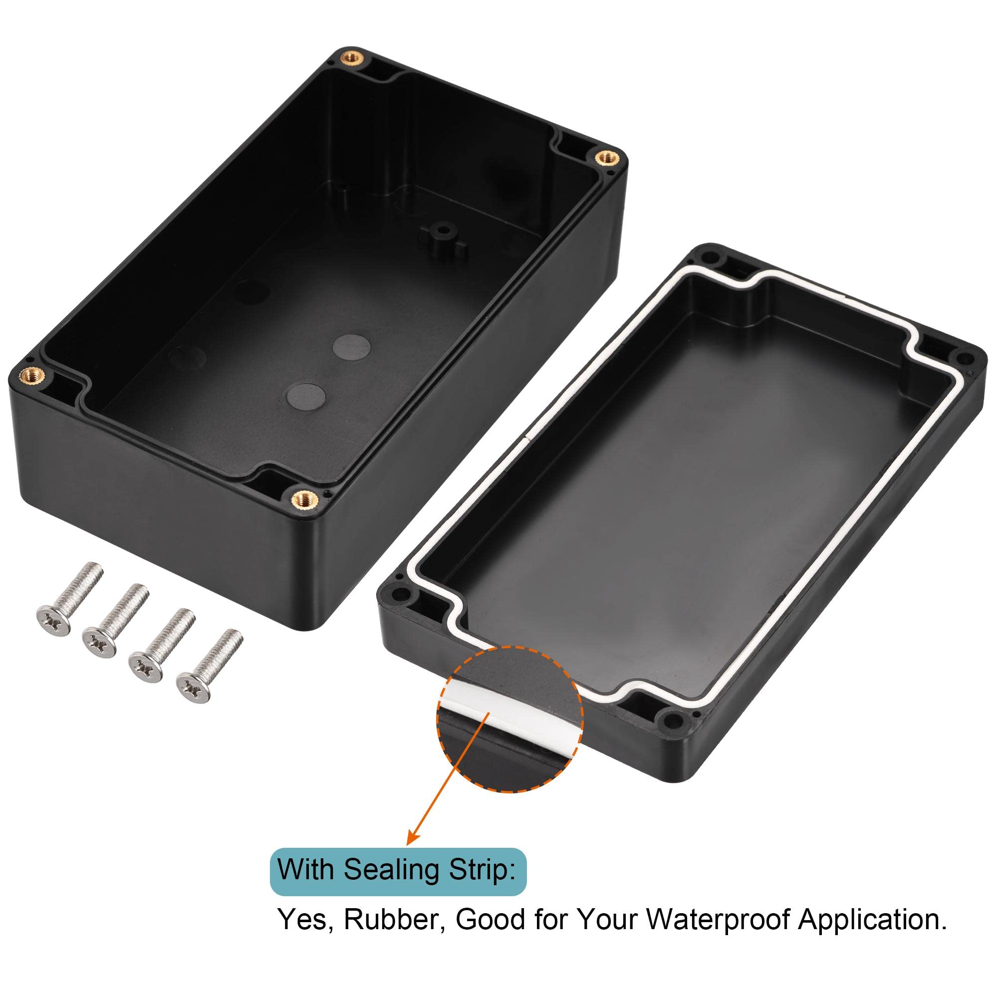 Amazon | uxcell ジャンクションボックス DIYターミナル接続ボックス