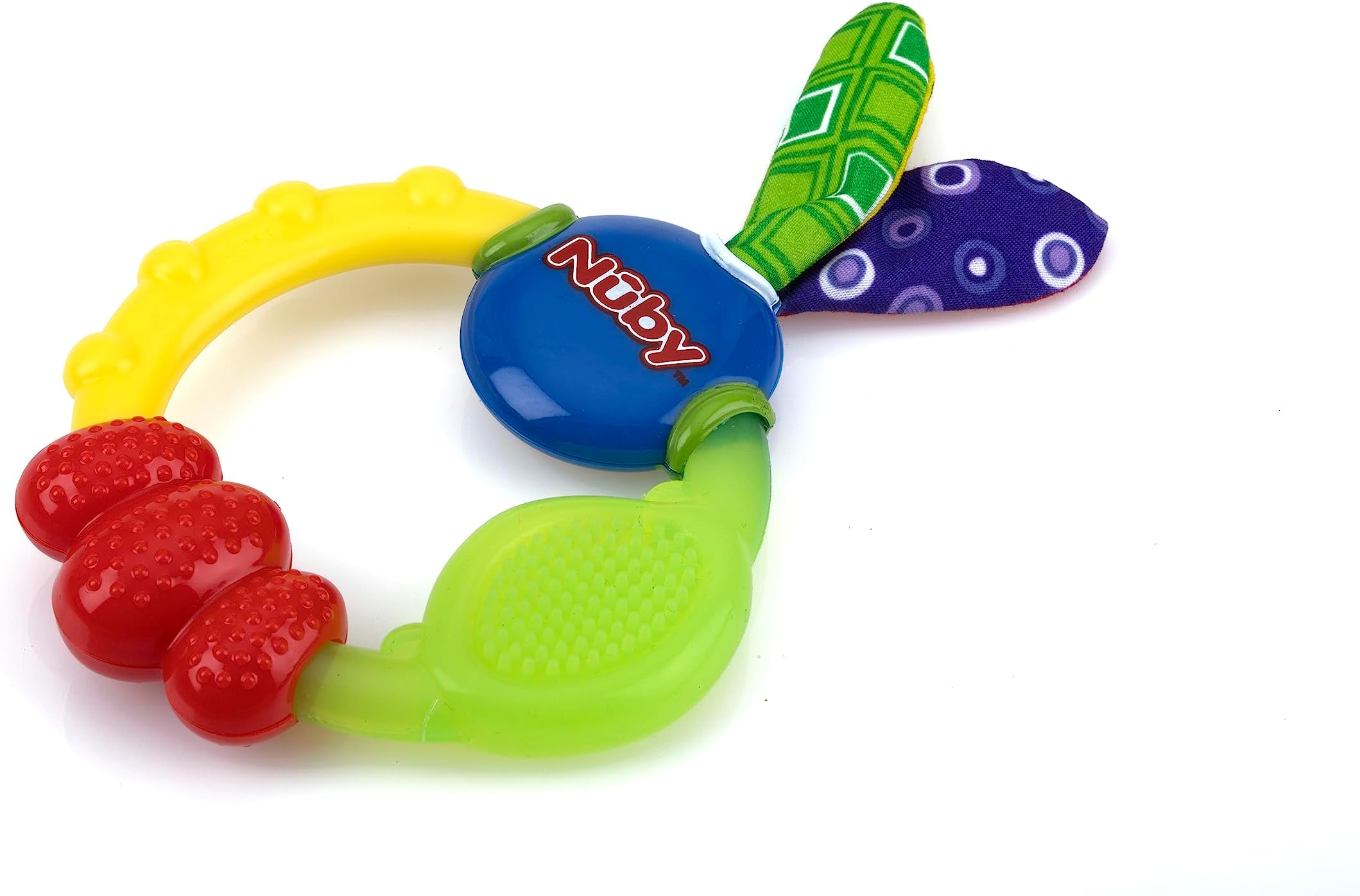 Wacky Teething Ring, Multicolor(Pack of 4)