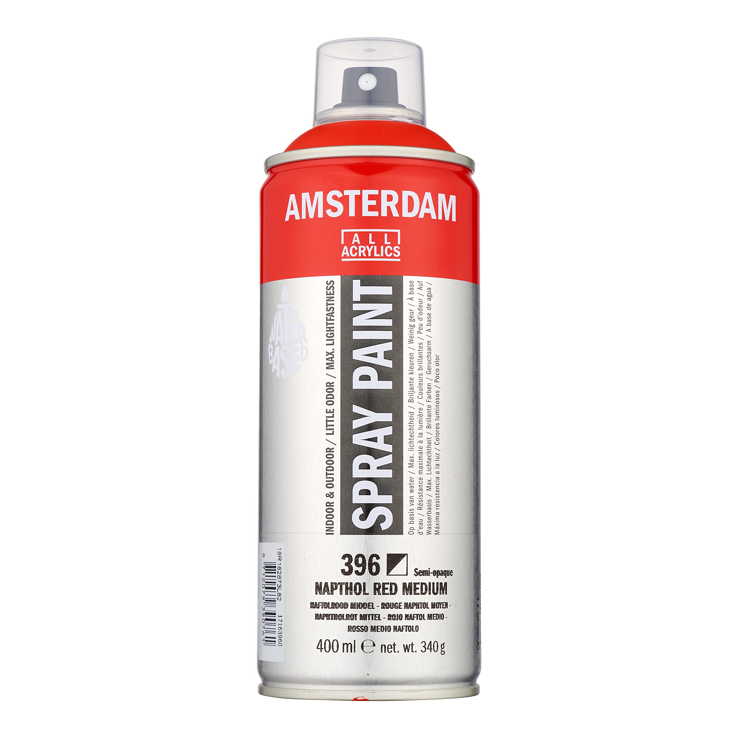 Amsterdam Naphthol Red Spray Paint 400 Ml 396 (17163960) Medium