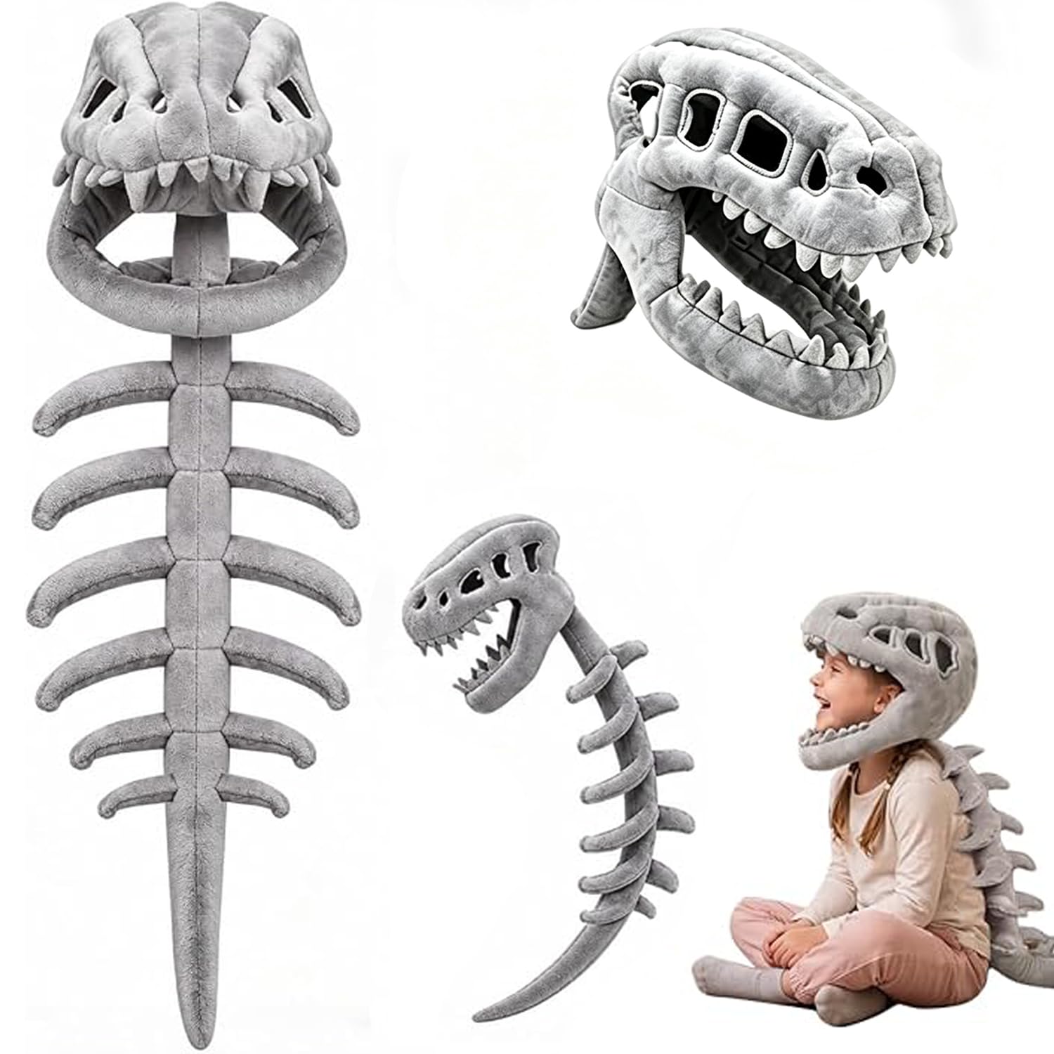 Vibbang Costume da dinosauro per bambini