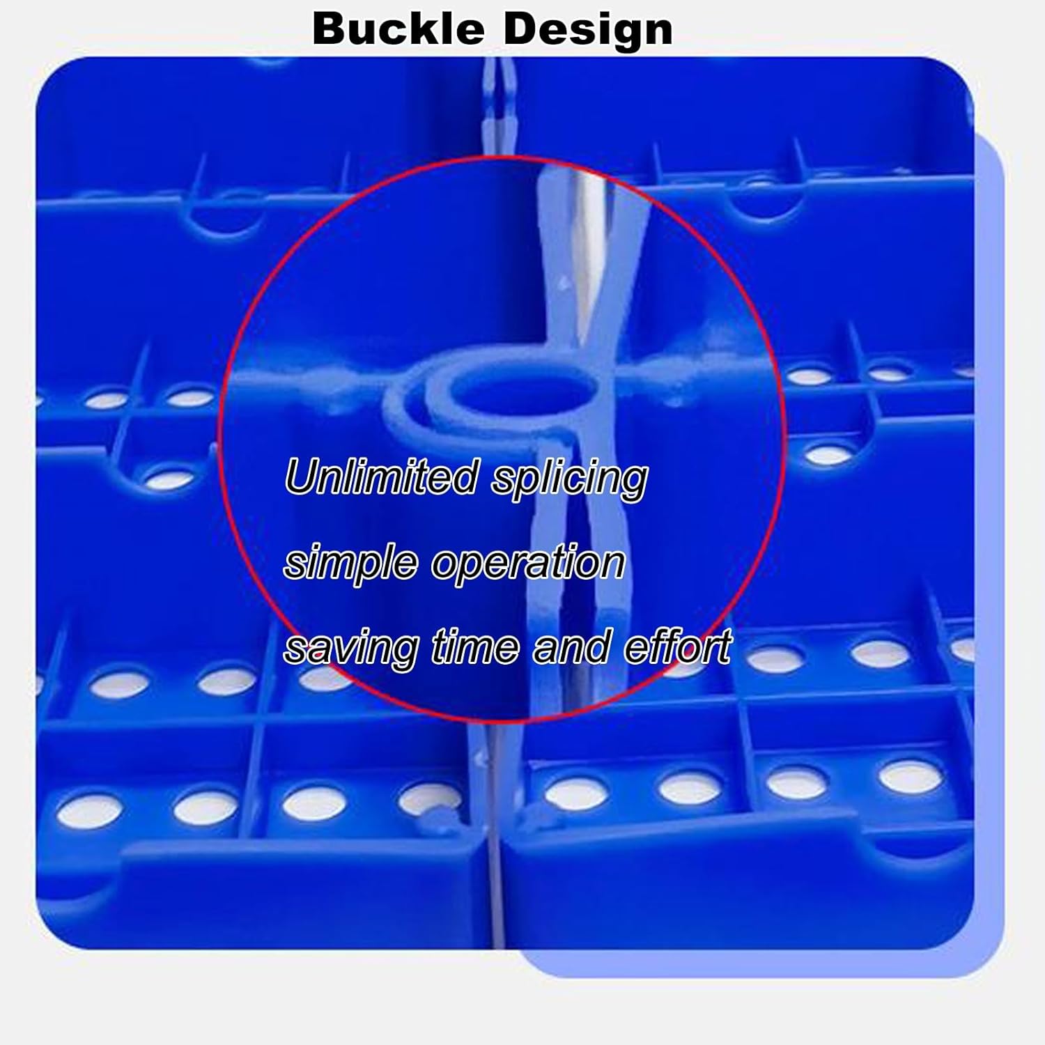 Plastic Pallet, Small Pallet, Lightweight Waterproof Storage Pad, Suitable for Warehouses, Supermarkets, Storage Rooms, Industrial Environments(50x50x3cm/20x20x1in)