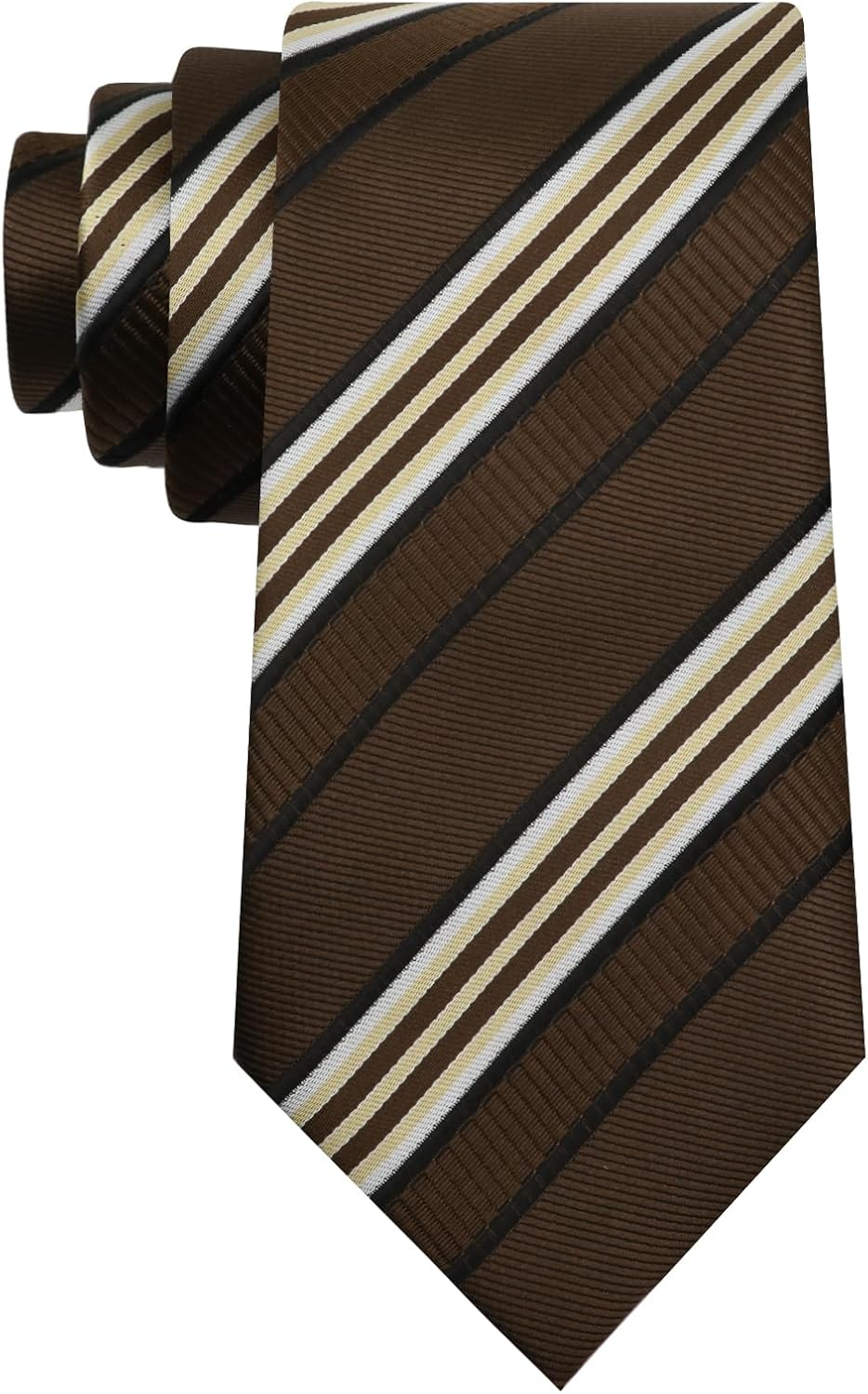 Luckyvestir Striped Ties for Men Classic 3.15" Men's Tie Formal Neckties for Business Graduation Dinner Wedding