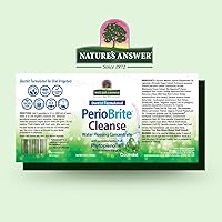 Vista 2 de Nature's Answer PerioCleanse Enjuague oral y concentrado de limpieza bucal Sabor a menta fresca Sin flúor, sin alcohol, sin conservantes