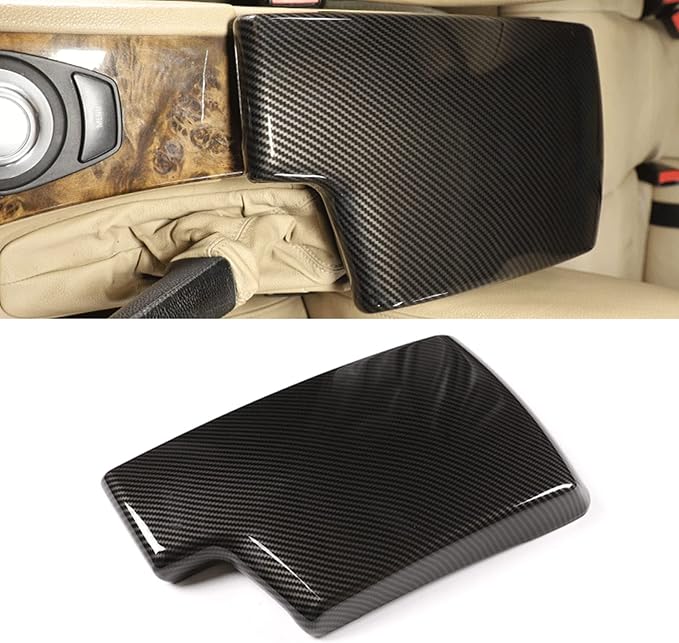 WODOFO GDR Armrest Cover for BMW E90 E92 ABS Interior Center Consoles for 325i 328i