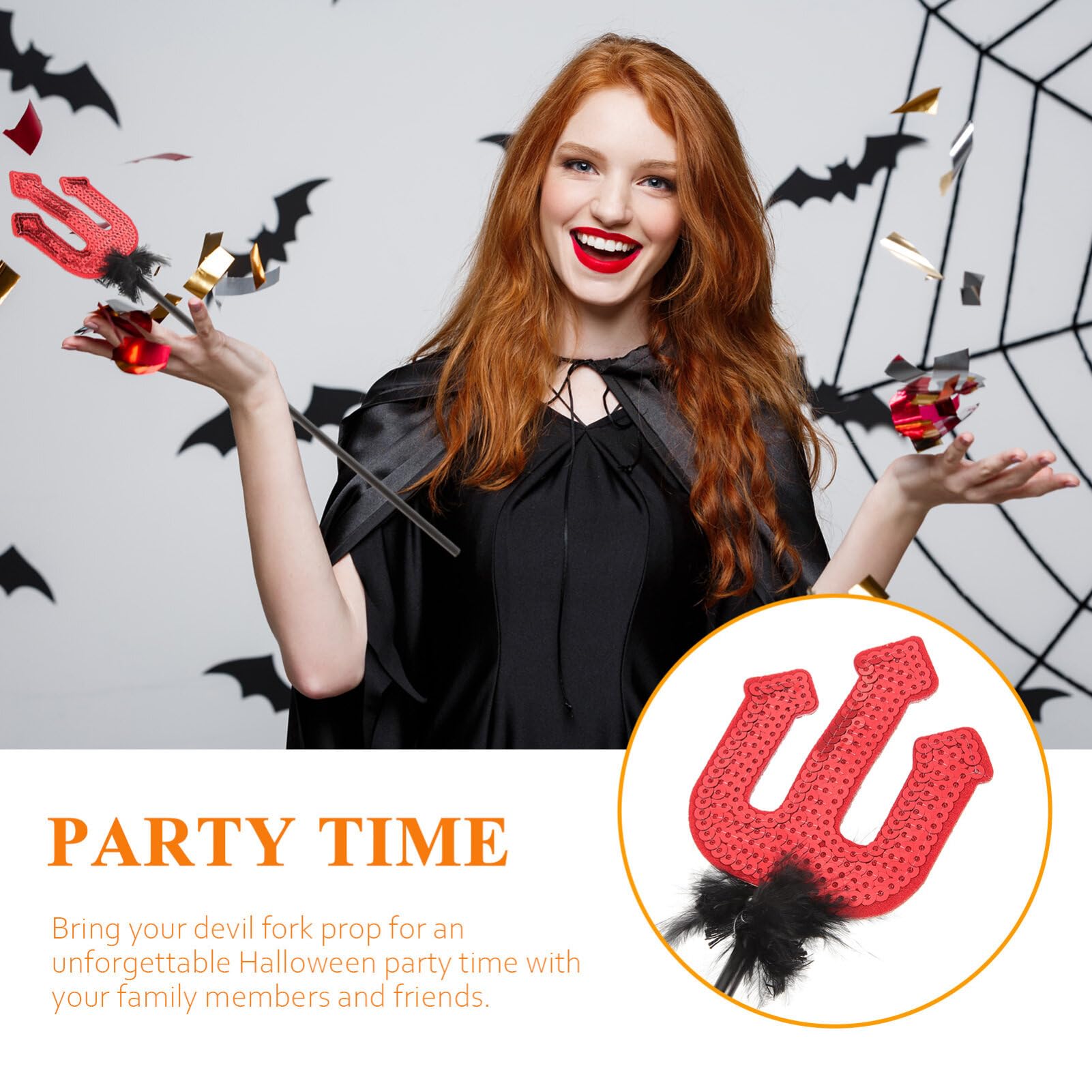 Amazon｜Didiseaon デビルフォークプロップ 悪魔の衣装フォーク
