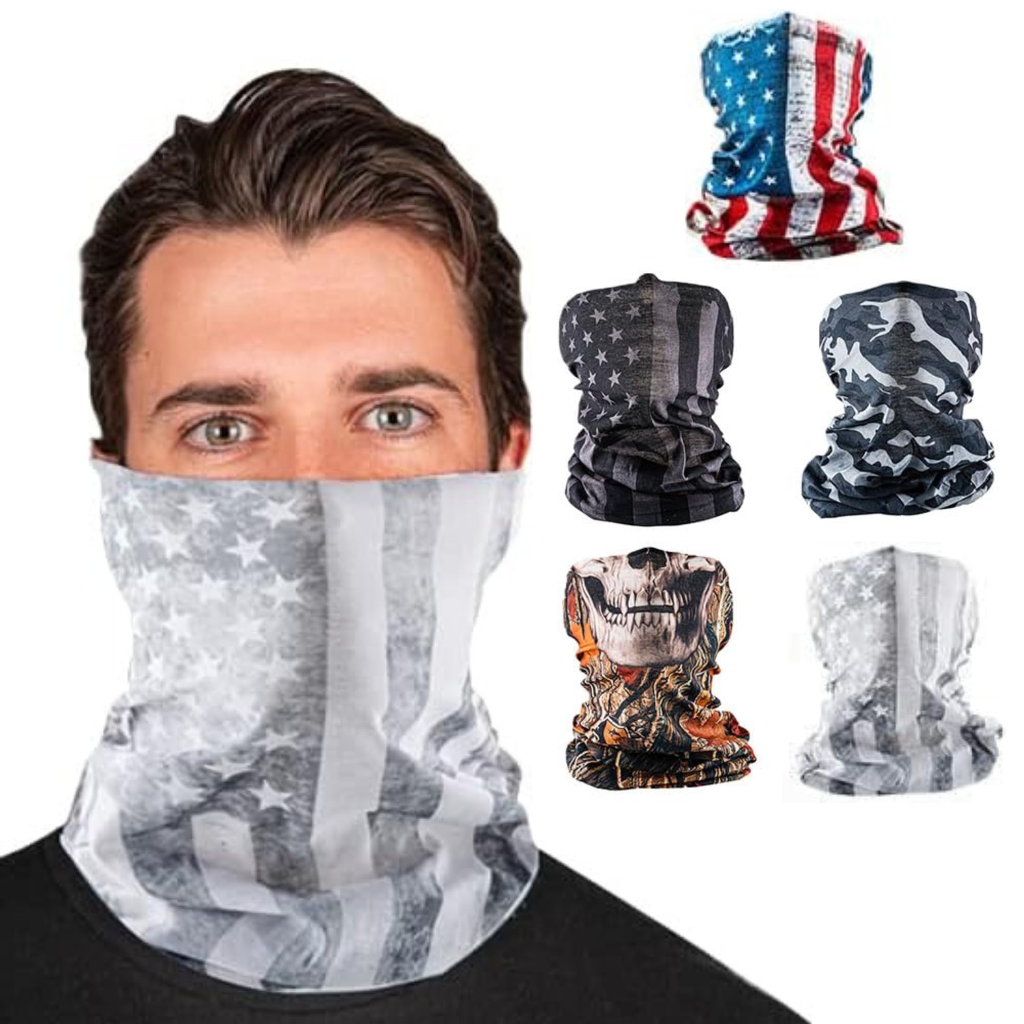 S A Soul of Adventure 5-Pack UV Face Shield