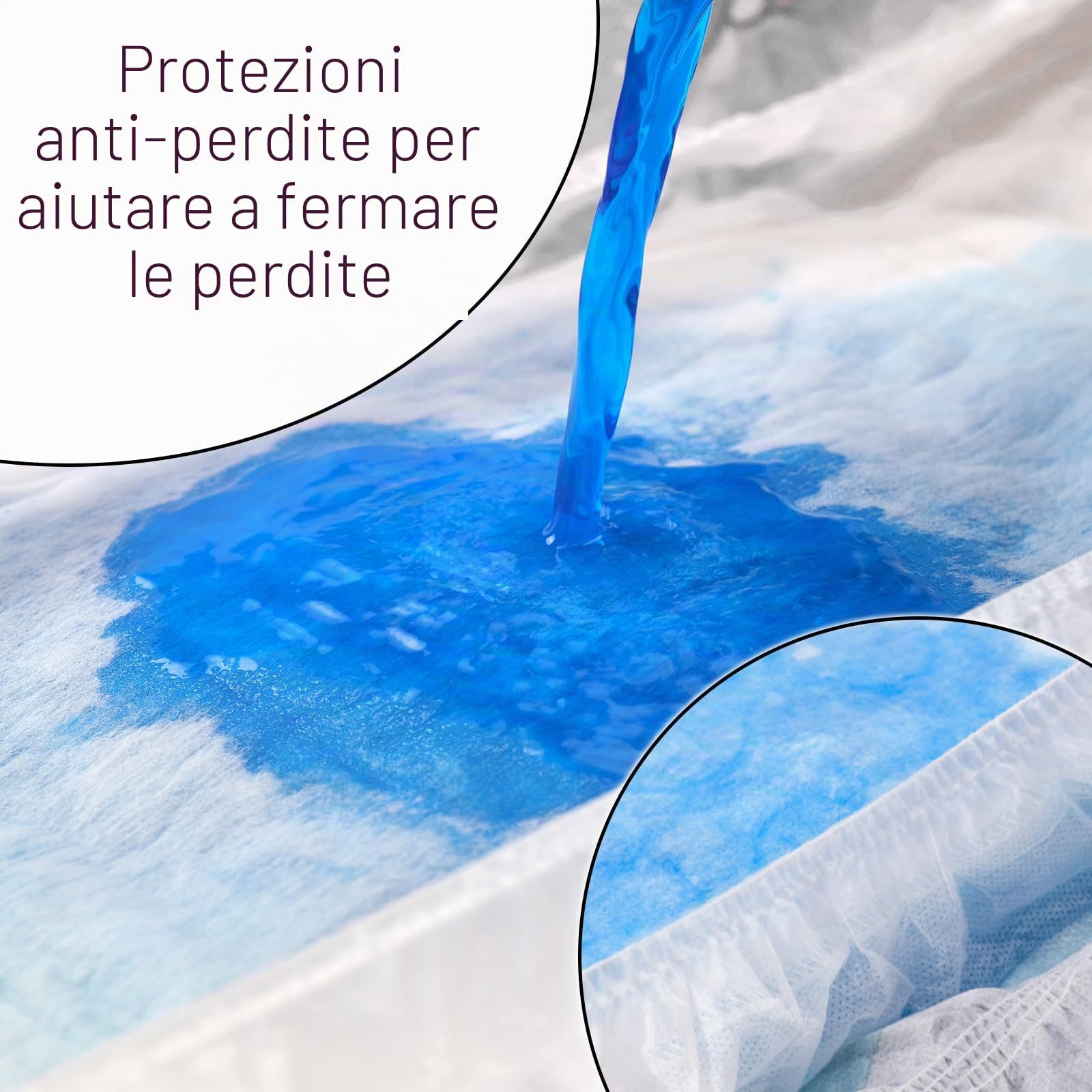 LittleForBig Assorbente Ultra 7000 ml Pannolino Stampato per Adulti 10 Pezzi - Goth Brat (L)