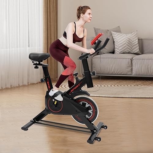 Miniatura 4 de Stationary Bikes for Home Gym, Exercise BikePedal Exerciser Bike with Adjustable Height for Home Exercise Bike Total Body