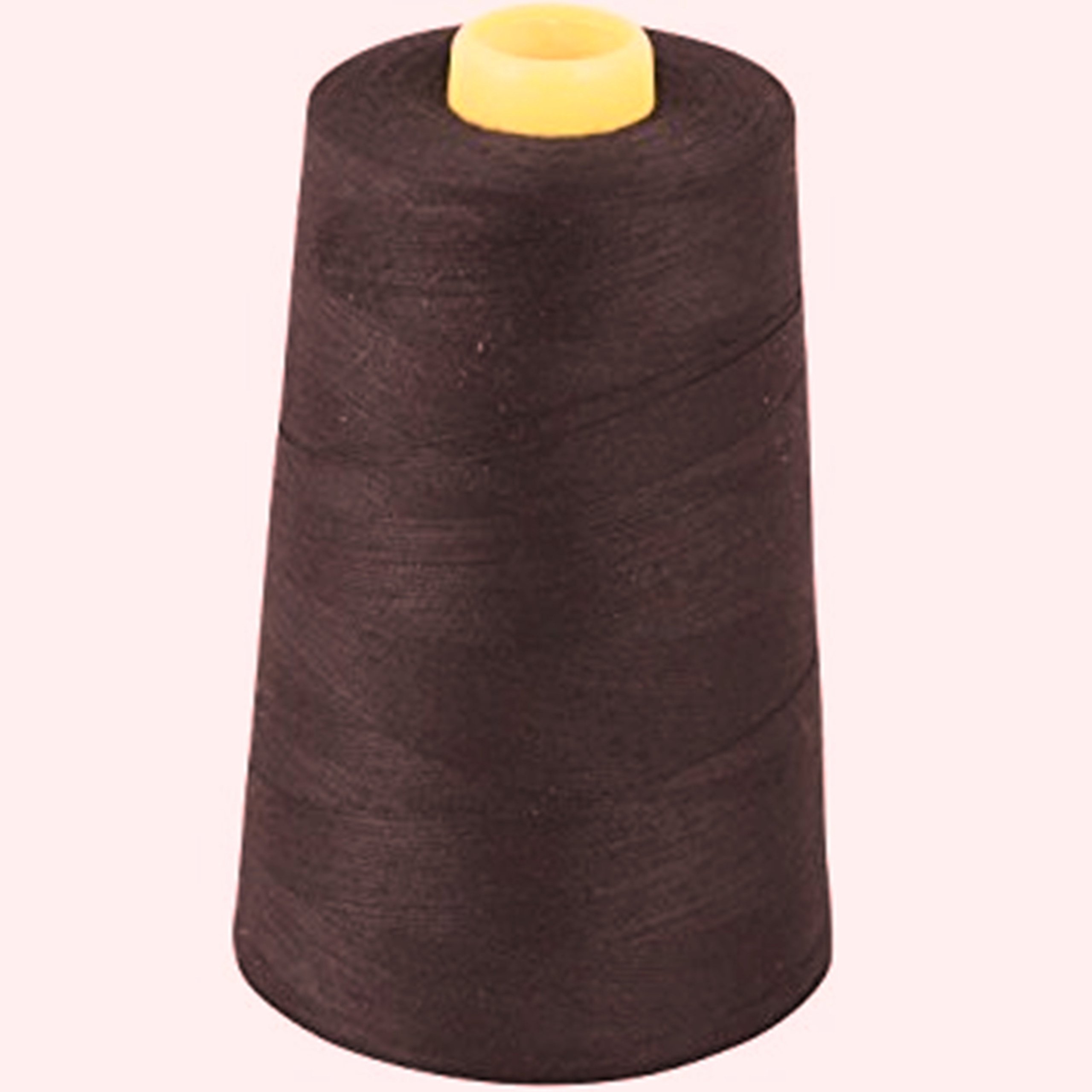 Gcs Dark Brown Polyester All Purpose Polyester Sewing Thread 40S/2, 4 X 5000 Meters (5468 Yard) Cones (Dark Brown) 4 Large Cones For Sewing, Quilting, Piecing, Stitch, Serger And Overlock