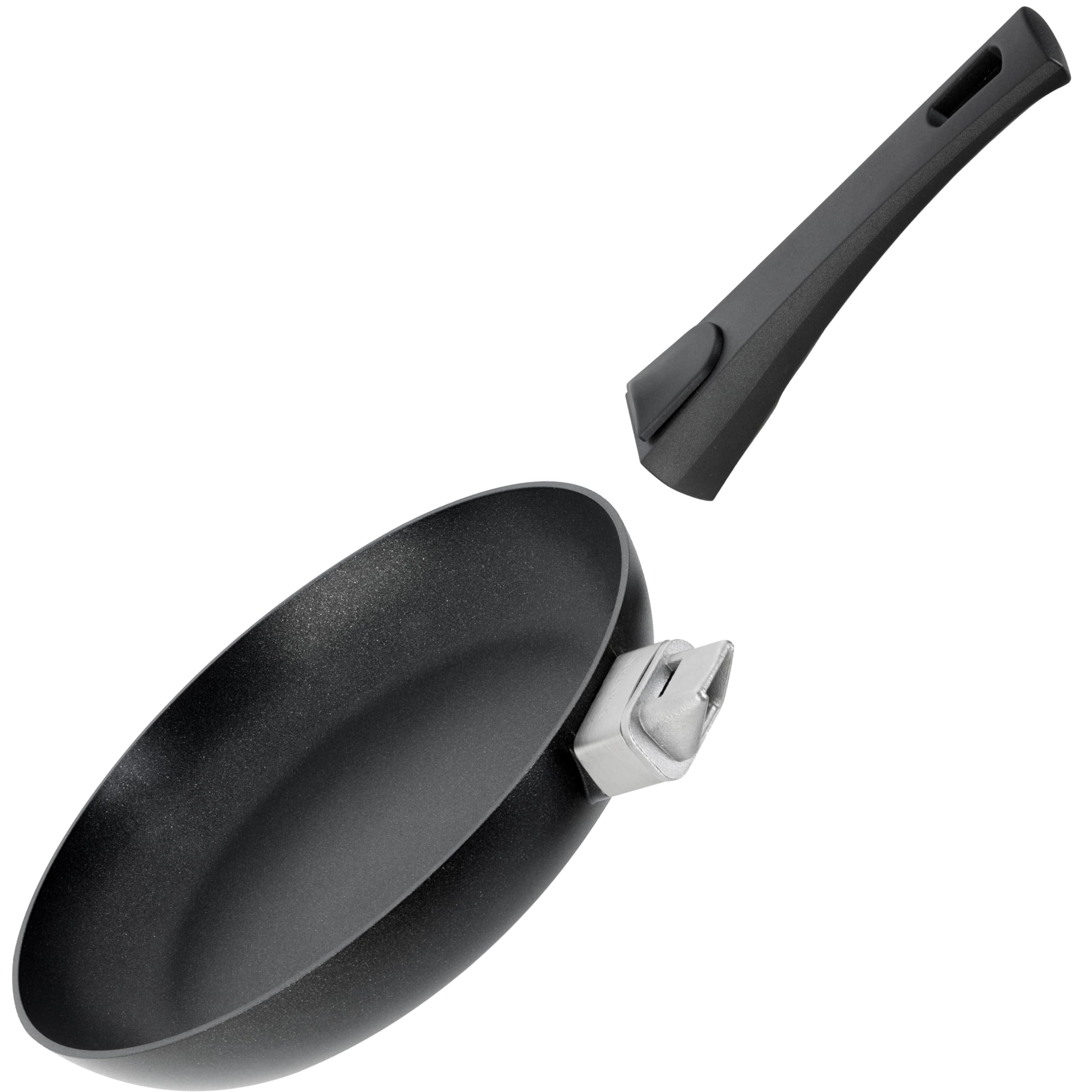 Poêle à frire antiadhésive de 20 cm vitrocéramique et induction amovible