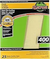 Vista 12 de Gator CeraMax - Hojas de lijado de cerámica de 9 x 11 pulgadas, grano 80, paquete de 25