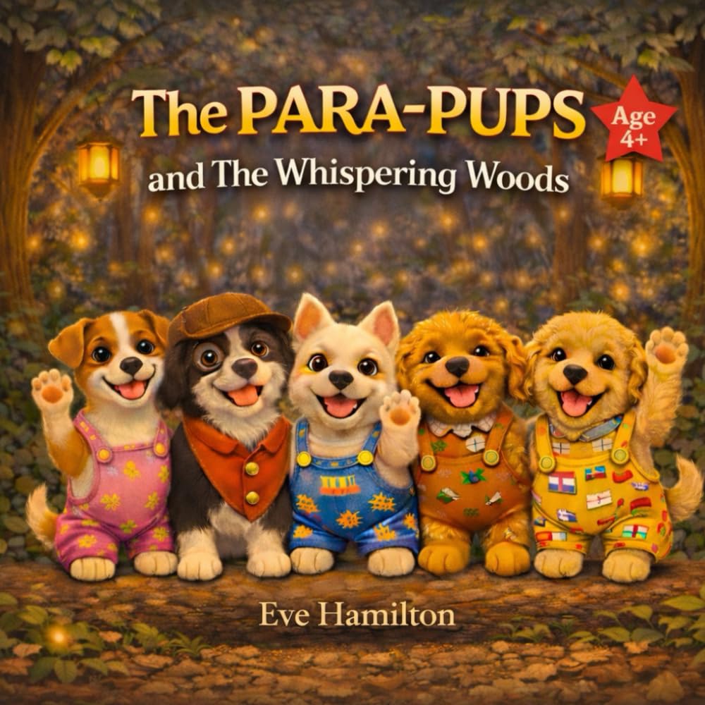 PARA-PUPS and the Whispering Woods: A Spooky Adventure with the Brave Little Pups (The PARA-PUPS ADVENTURES)