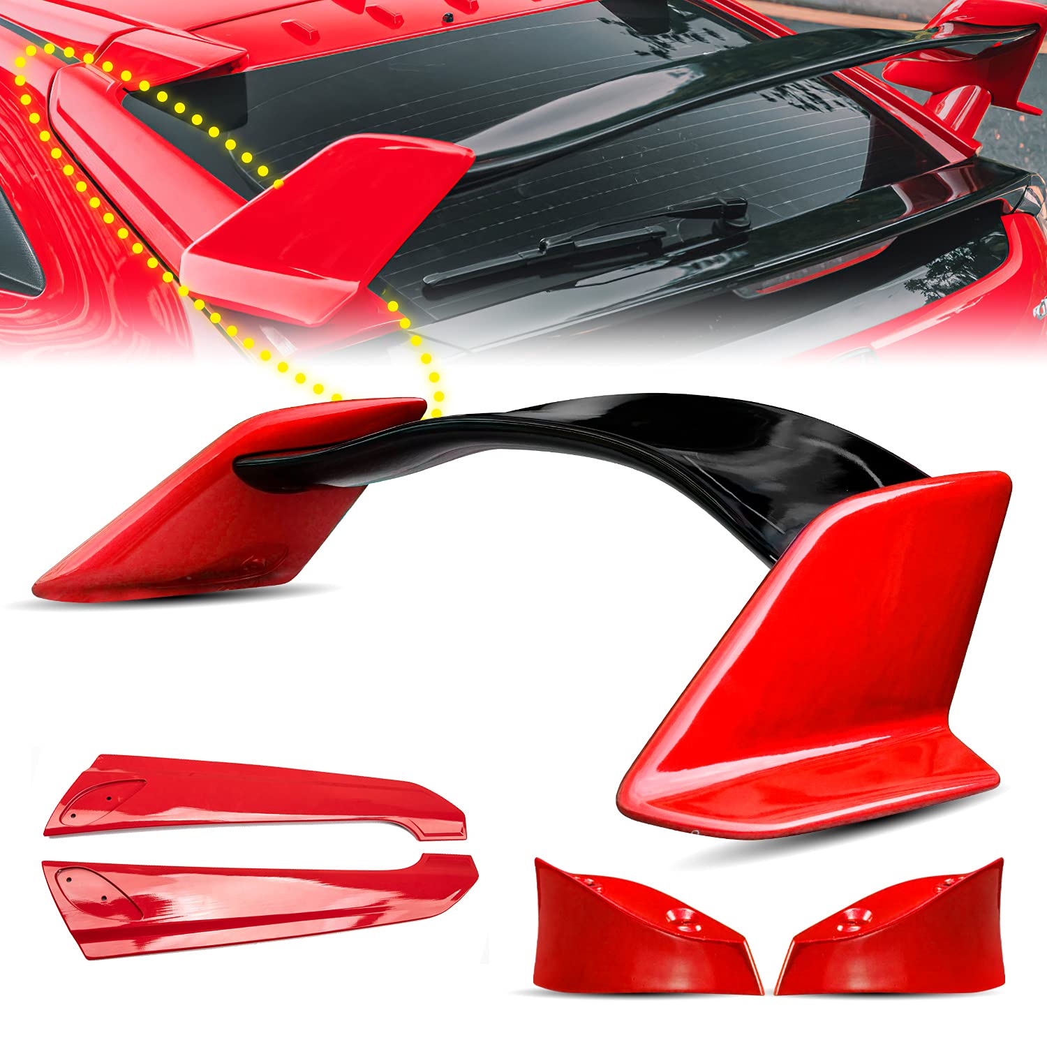 Amazon.co.jp: Archaic シビックハッチバック FK7 FK8 タイプr リア