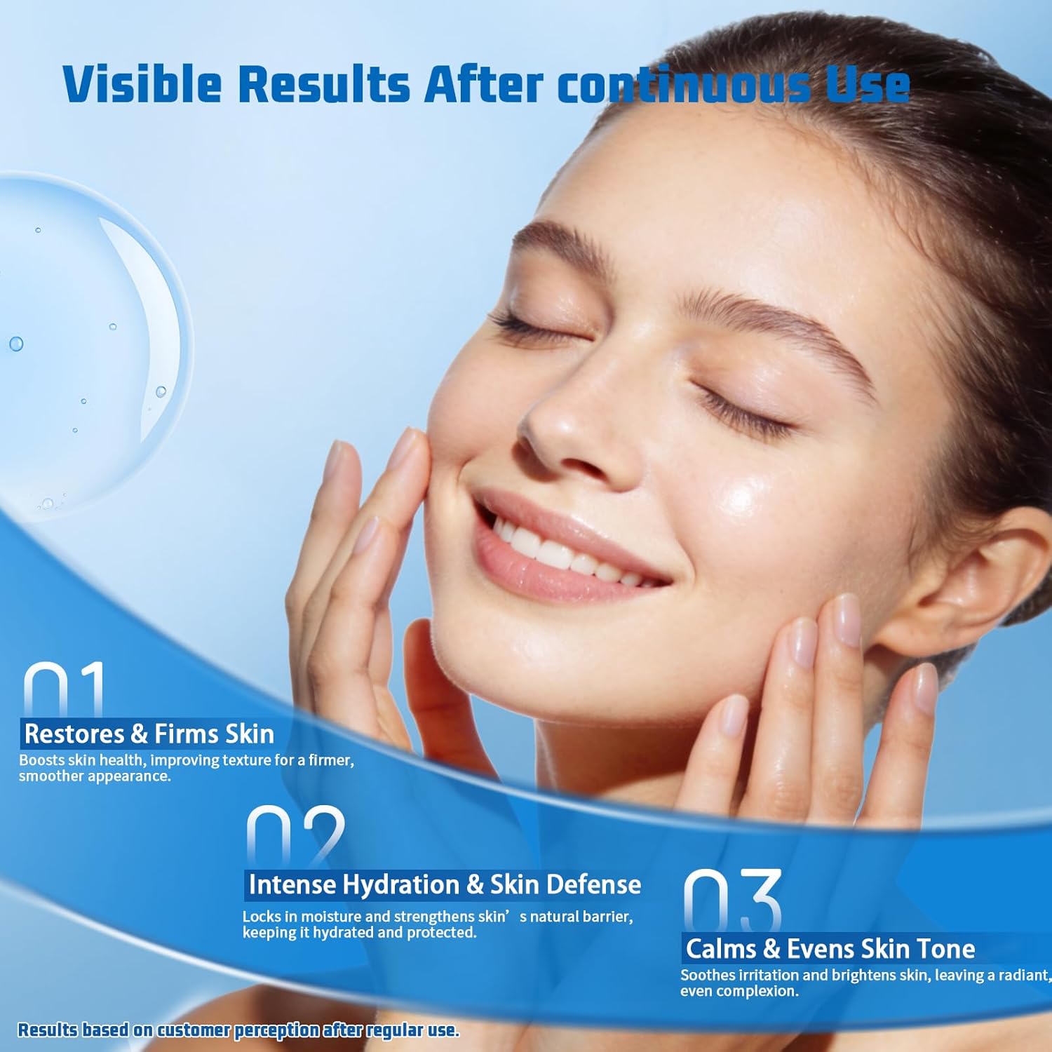 Salmon DNA PDRN Anti-Aging Serum, Microneedling Aftercare & Barrier Support with Collagen, Niacinamide & 6 Hyaluronic Acids, Wrinkles, Radiance & Hydration, Korean Skincare, 1.5 ml x 30 Vials (1Pack) - Image 2