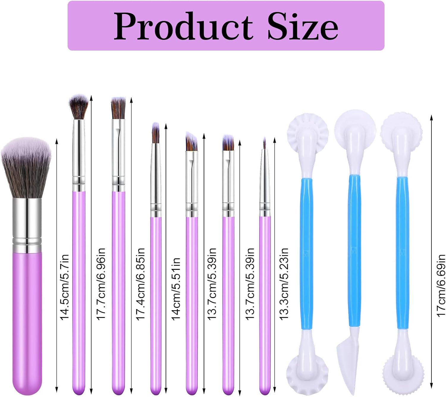 10 PCS Food Safe Paint Brushes, Cake Decorating Brushes Tool