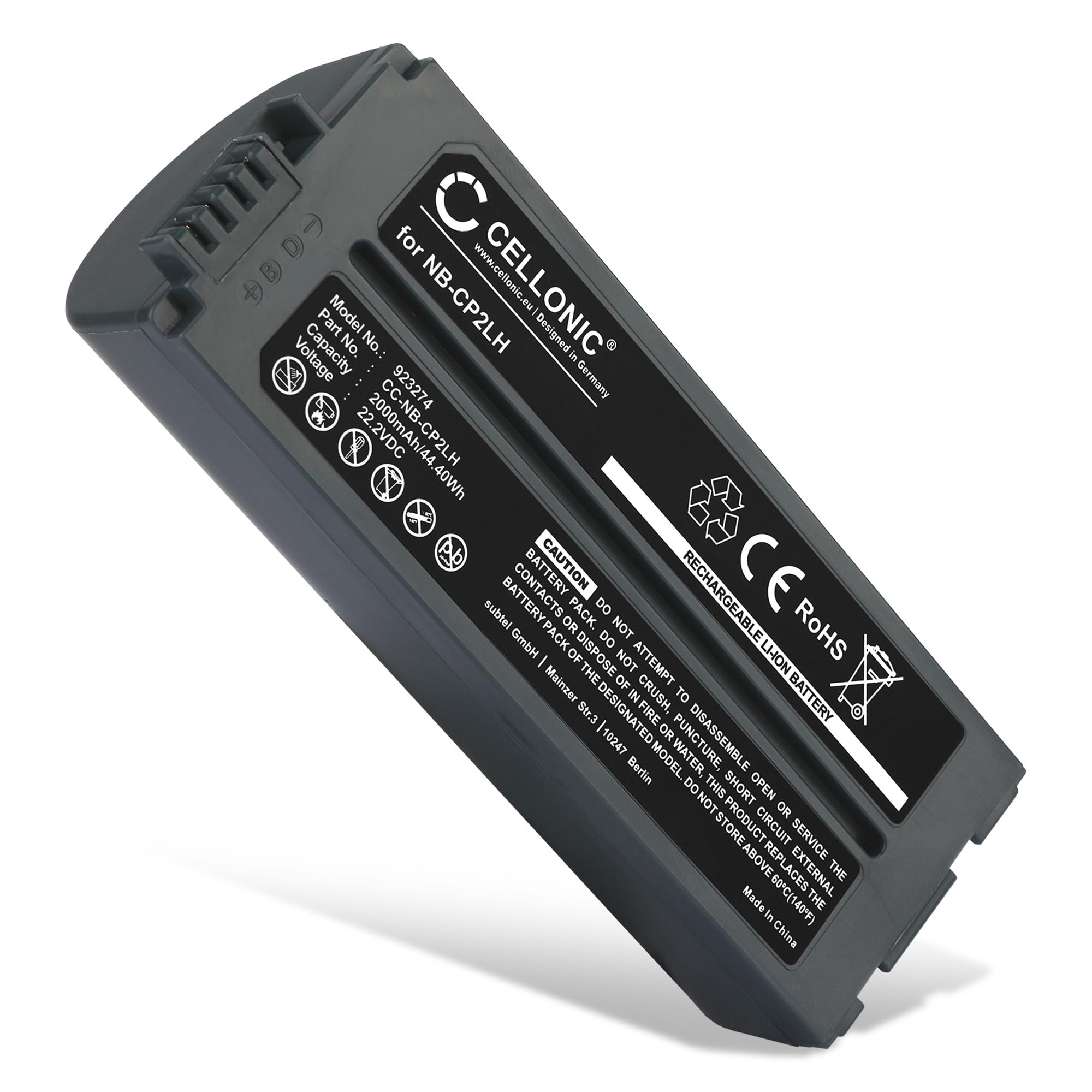 CELLONIC Batterie Compatible avec Canon Selphy CP100, CP-2L
