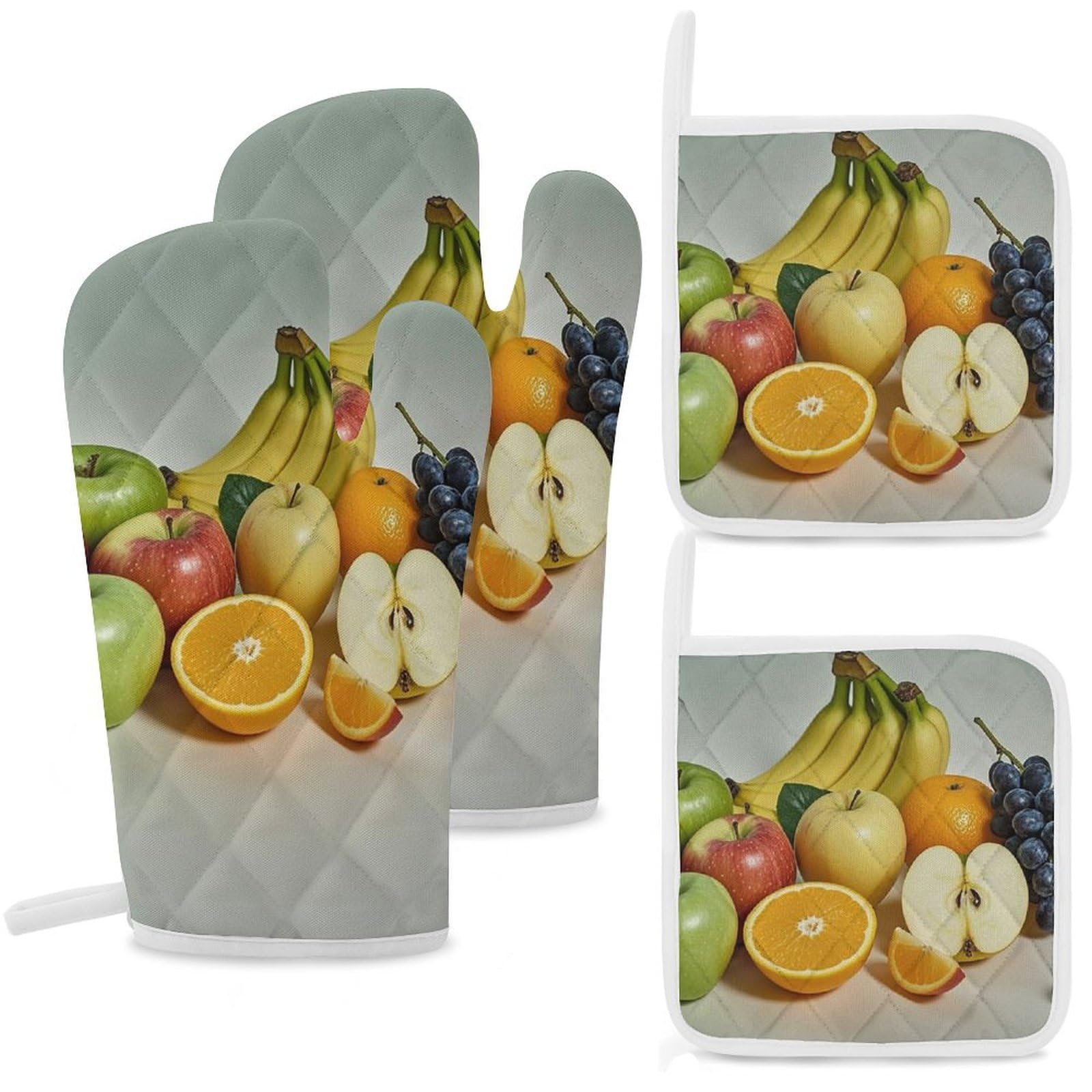 Gants de cuisine anti-brûlure pour manipuler les plats chauds du four